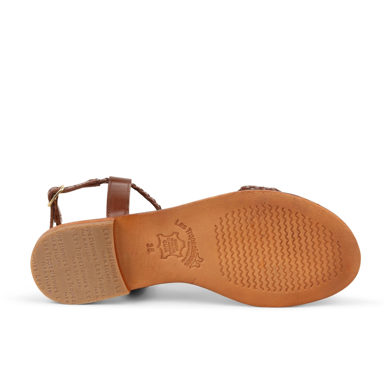 Sandales Femme LES TROPEZIENNES HIPPY Marron