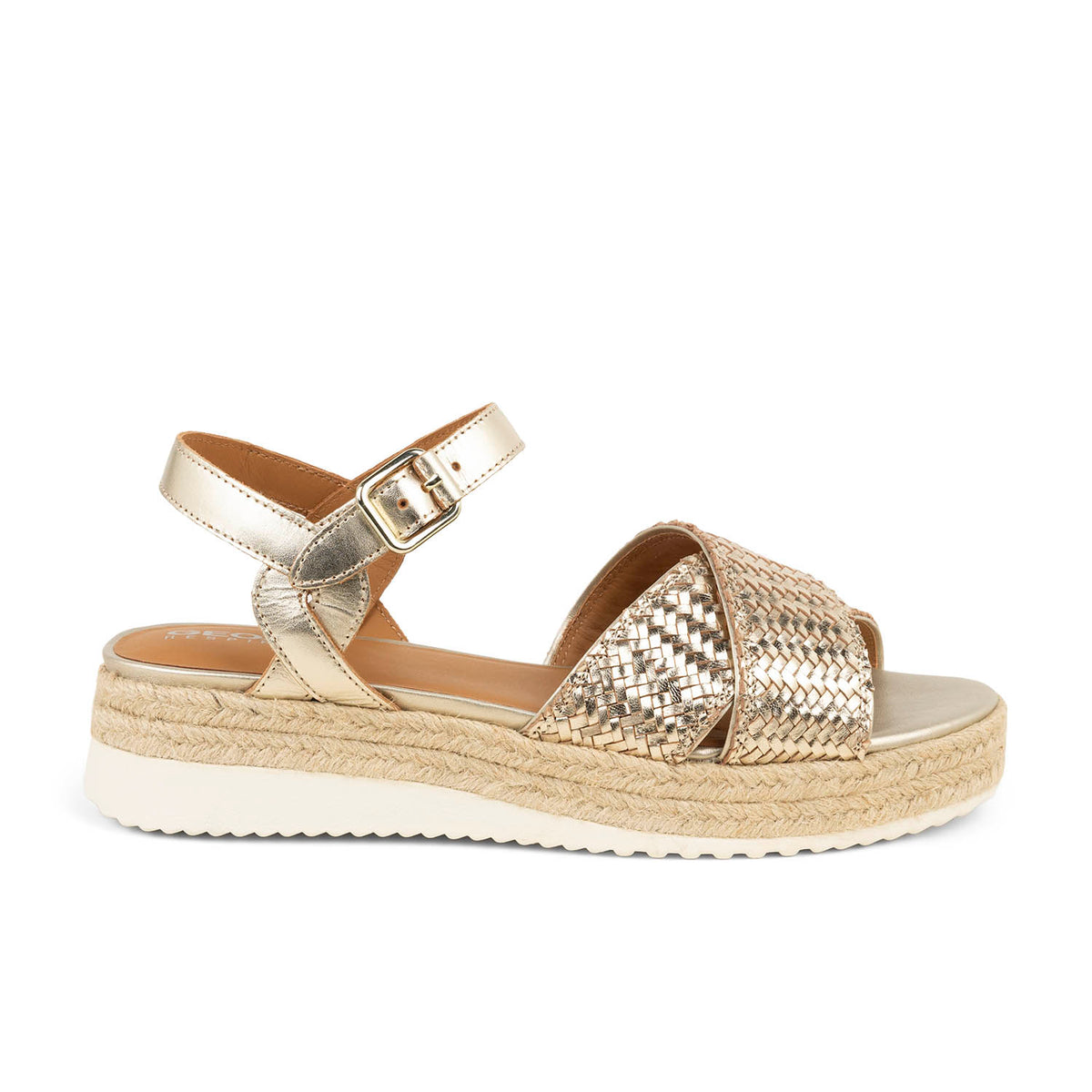 Sandales Femme GEOX D EOLIE Or/Bronze