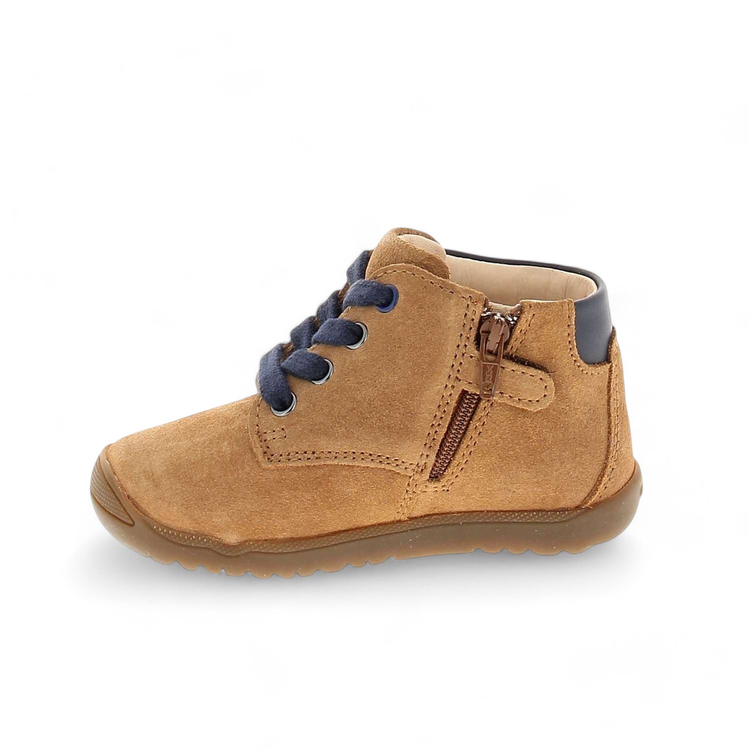 Baskets Enfant GEOX MACCHIA BOY LACE Marron