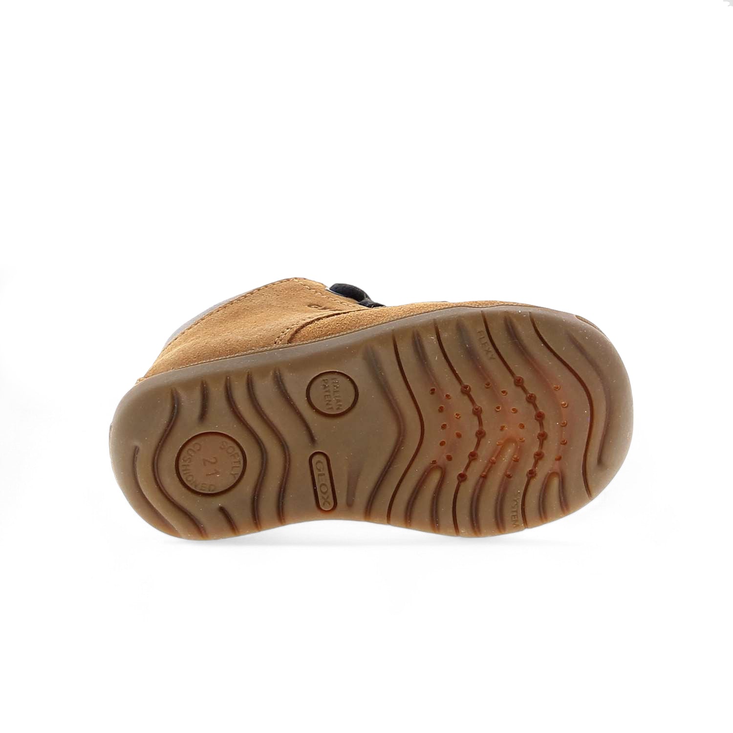 Baskets Enfant GEOX MACCHIA BOY LACE Marron