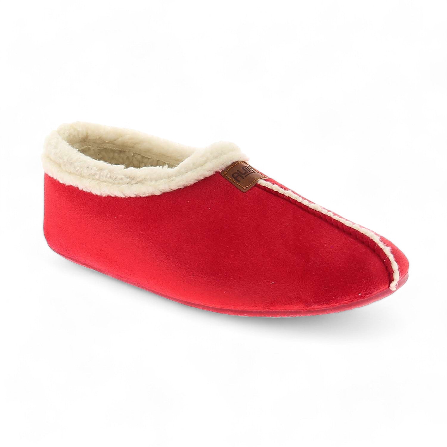 Chaussons Femme ALMA MESURE Rouge