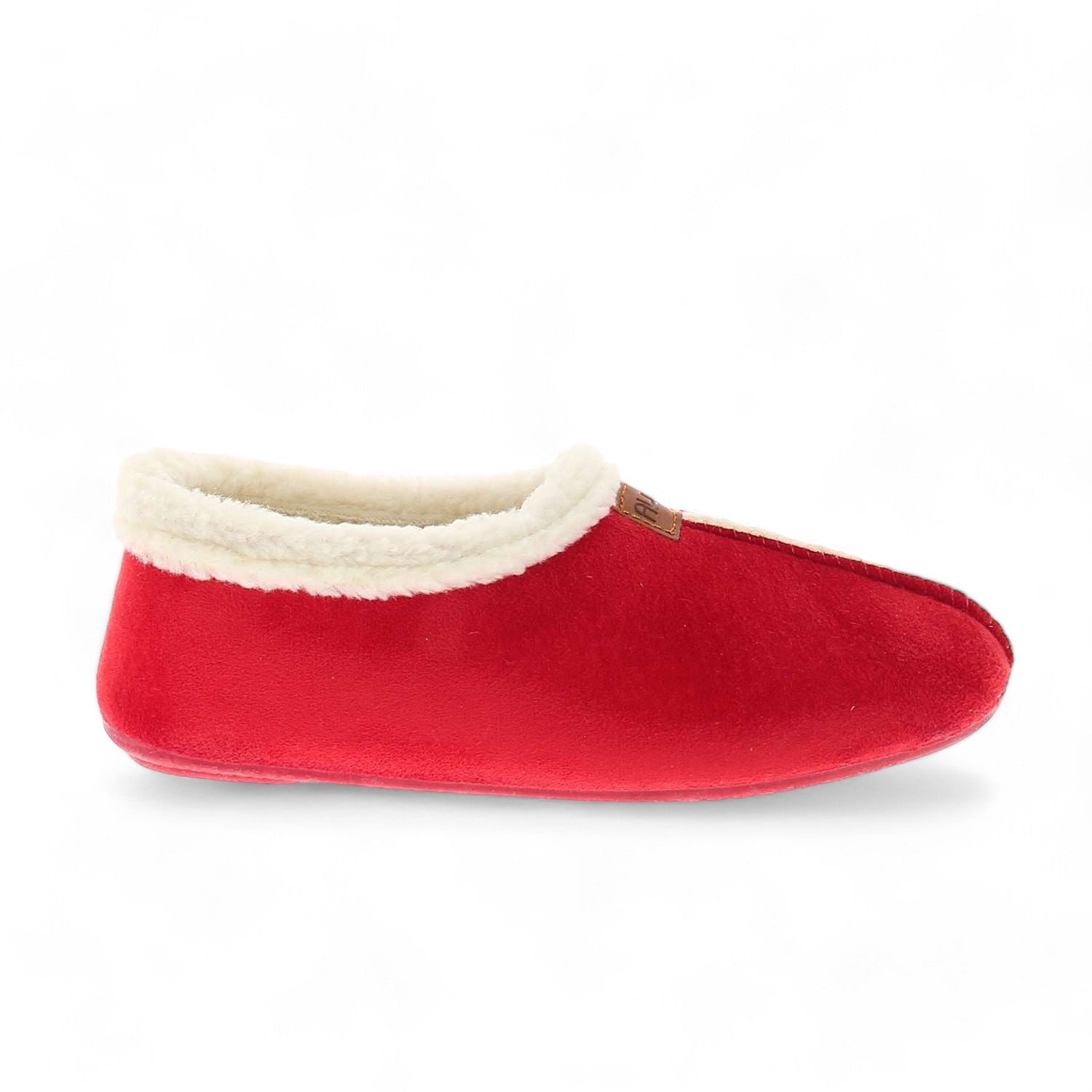 Chaussons Femme ALMA MESURE Rouge