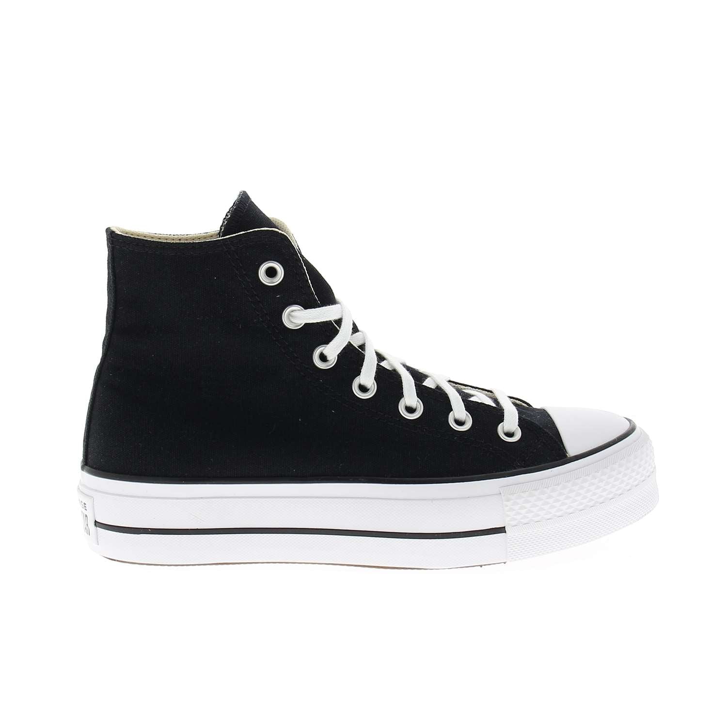 Sneakers Femme CONVERSE PLATFORME HI Noir