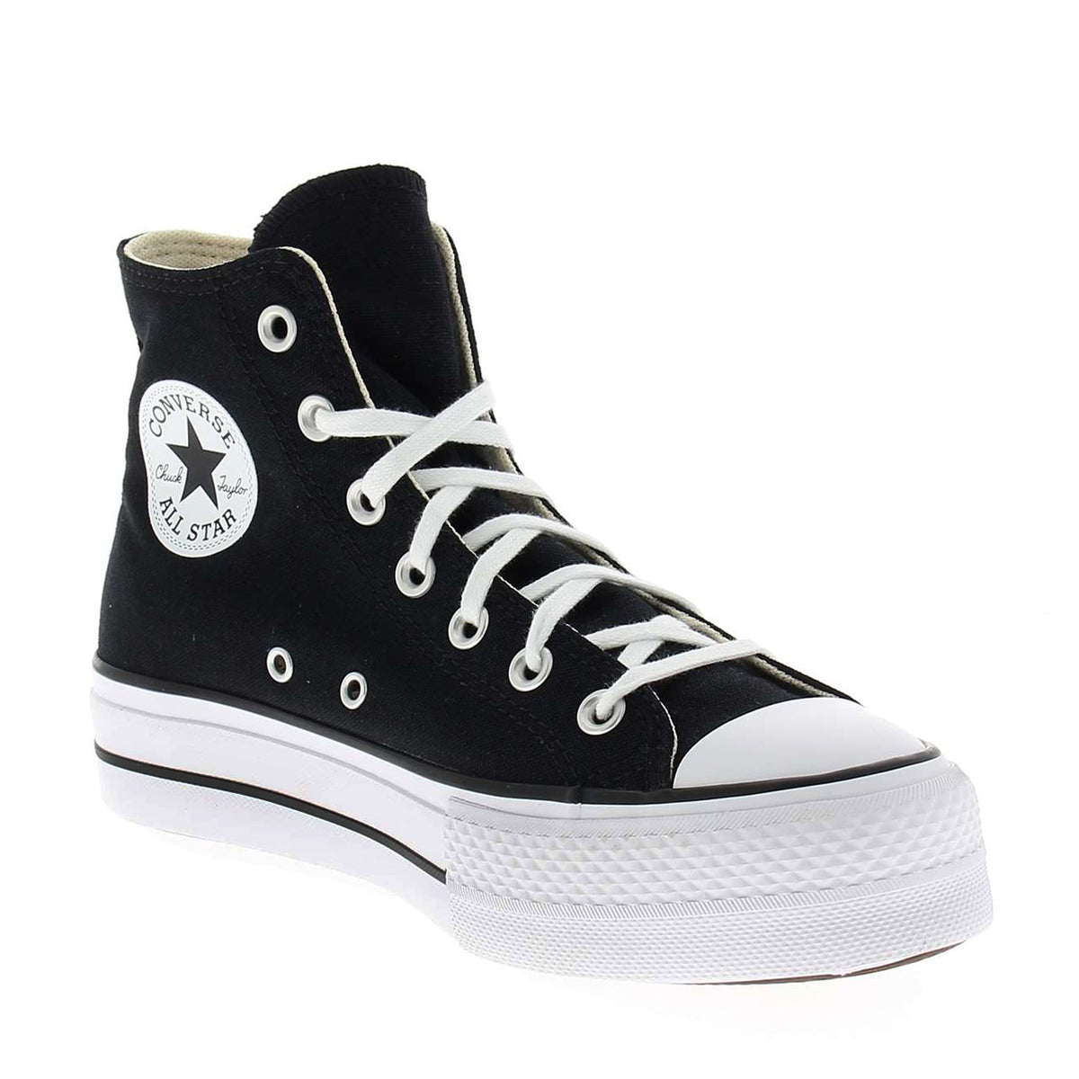 Sneakers Femme CONVERSE PLATFORME HI Noir