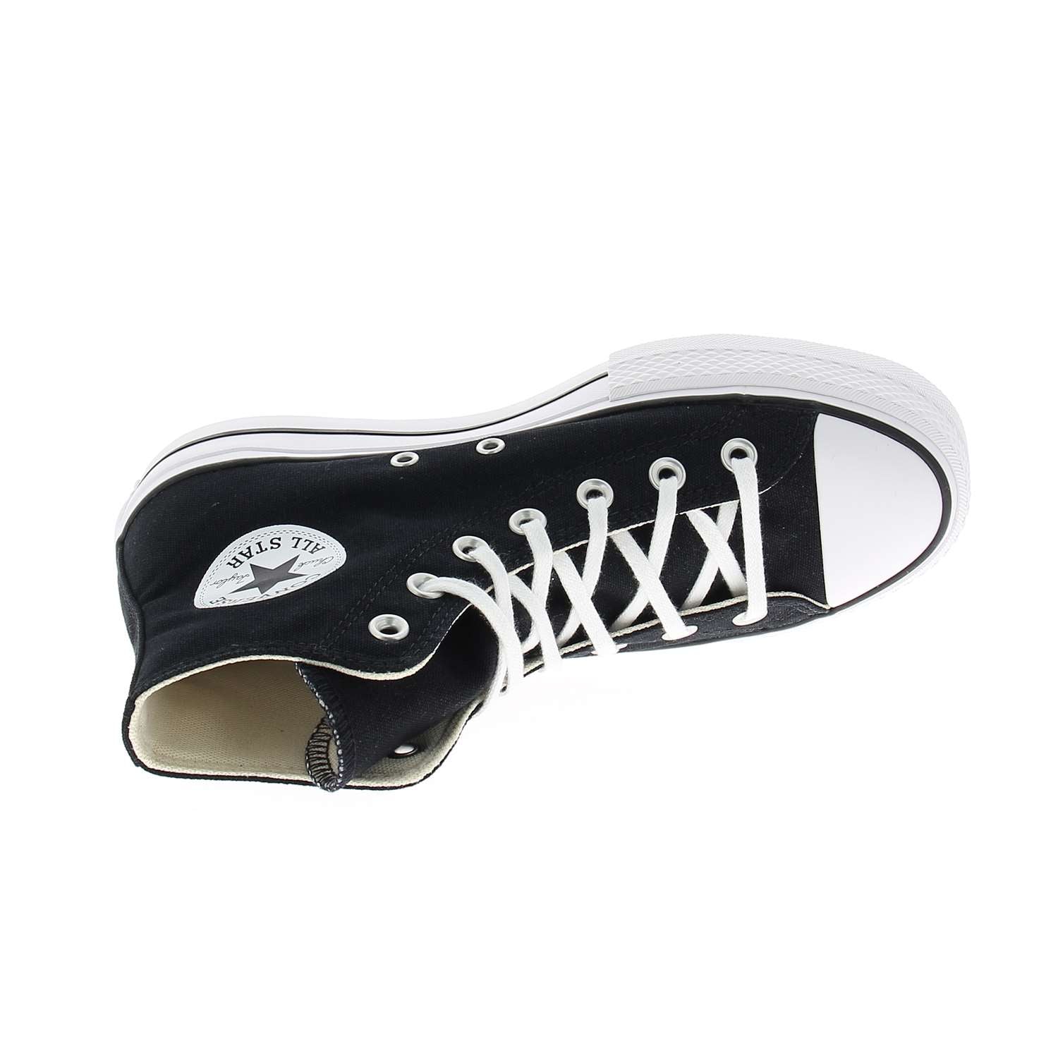 Sneakers Femme CONVERSE PLATFORME HI Noir