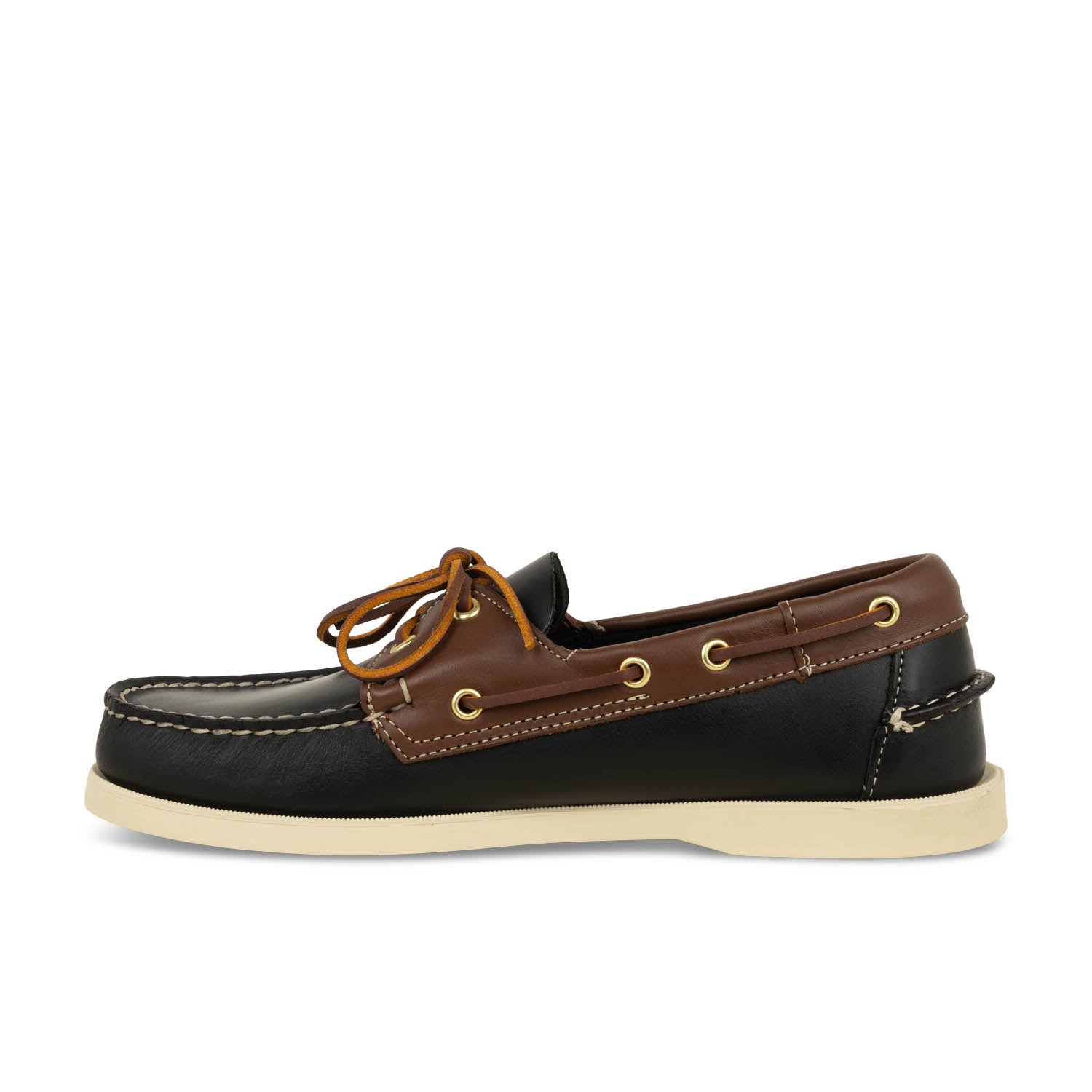 Chaussures bateau Homme SEBAGO PORTLAND WAXY LEATHER Bleu