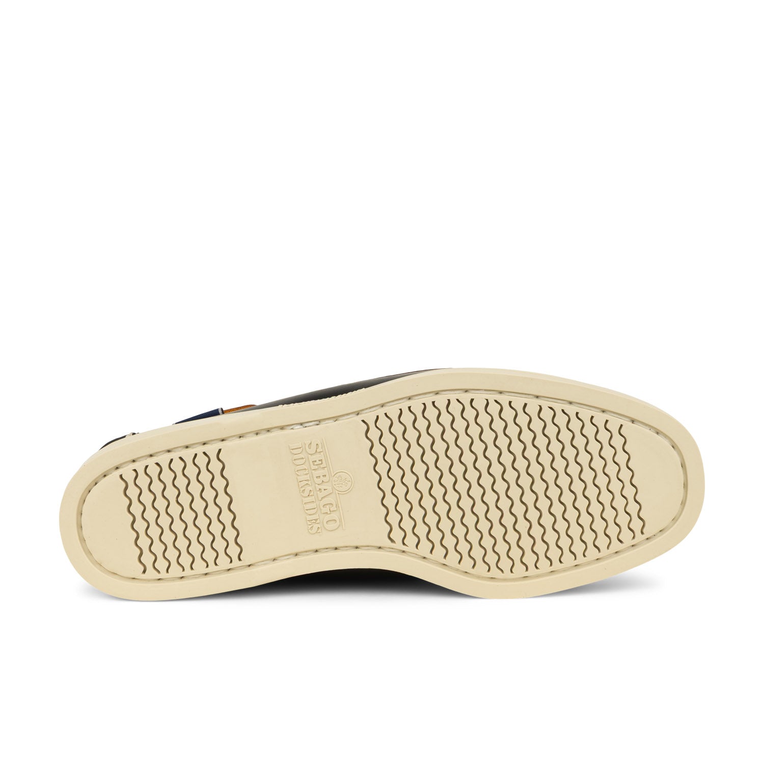 Chaussures bateau Homme SEBAGO PORTLAND WAXY LEATHER Bleu