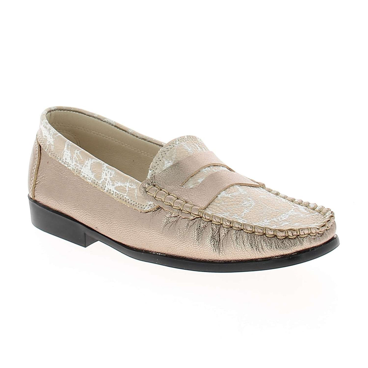 Mocassins Femme OTTILIA ASTRION Or/Bronze