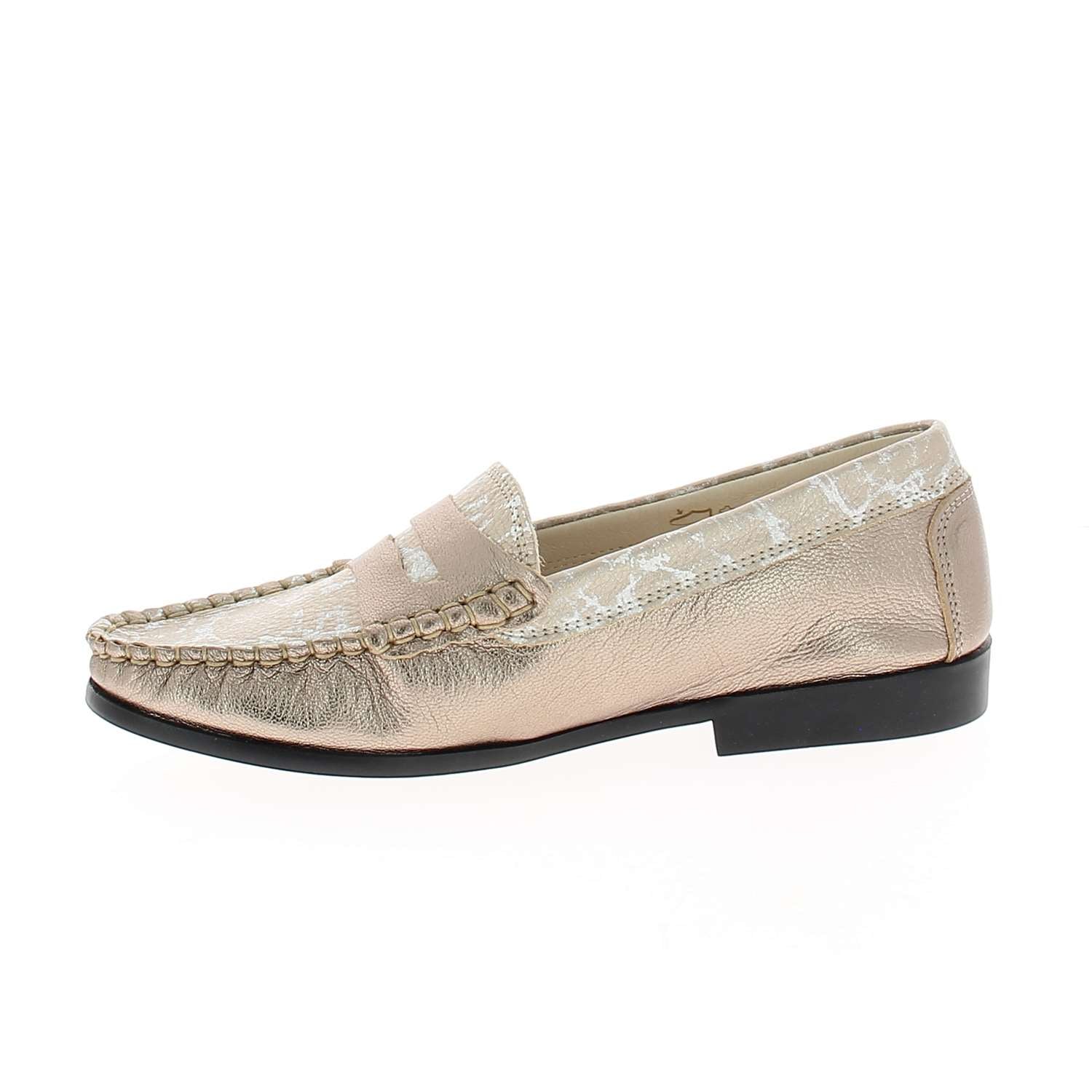 Mocassins Femme OTTILIA ASTRION Or/Bronze