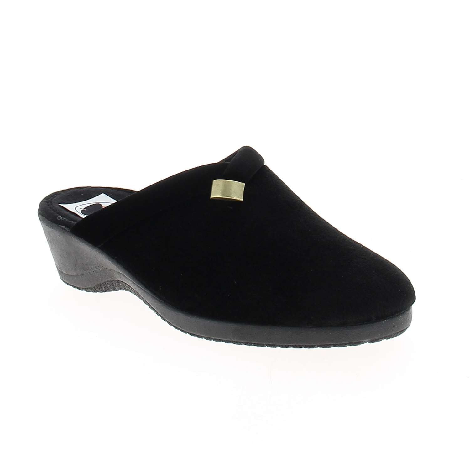Chaussons Femme LA BANDE A MICH BABIOLE Noir