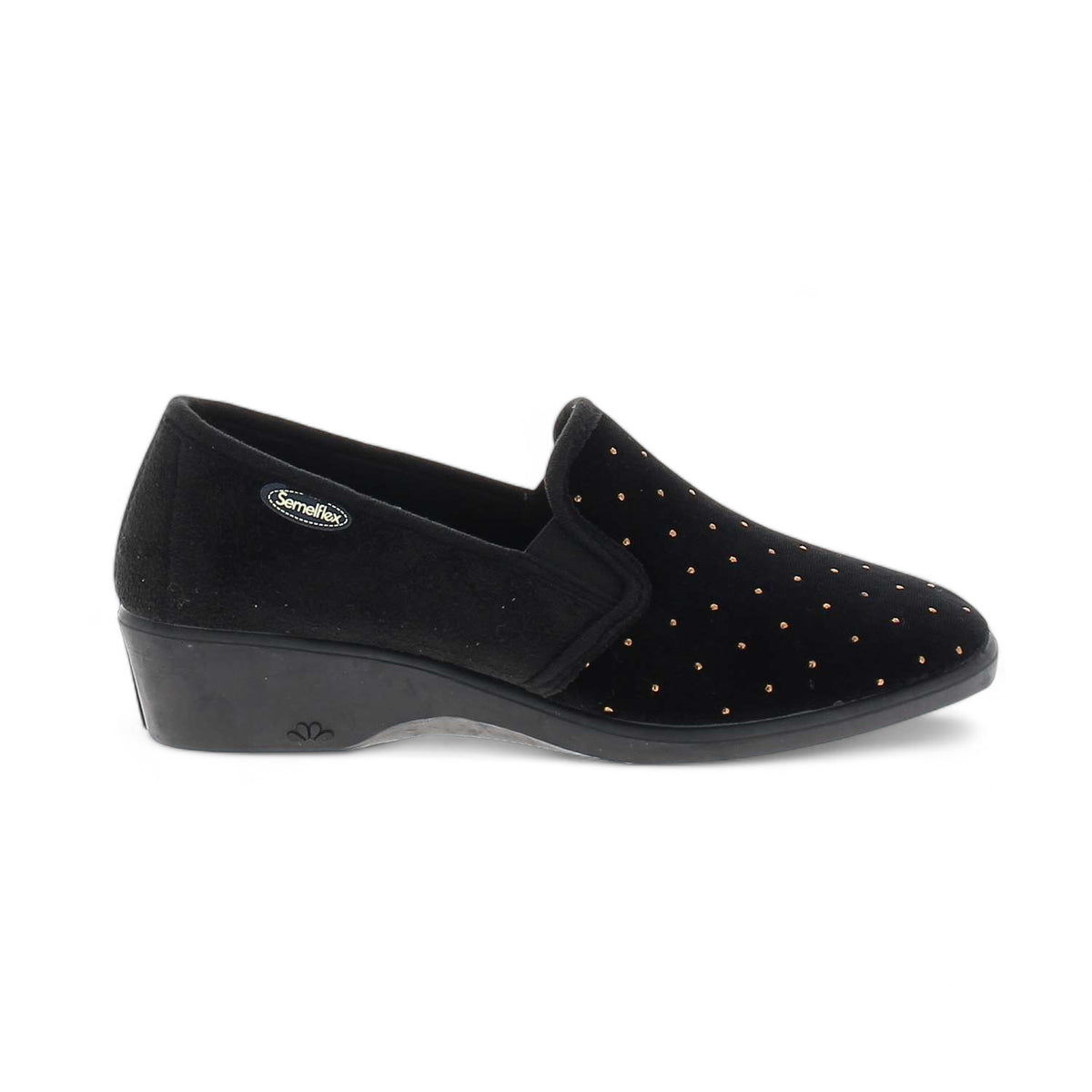 Chaussons Femme SEMELFLEX JULIETTE Noir