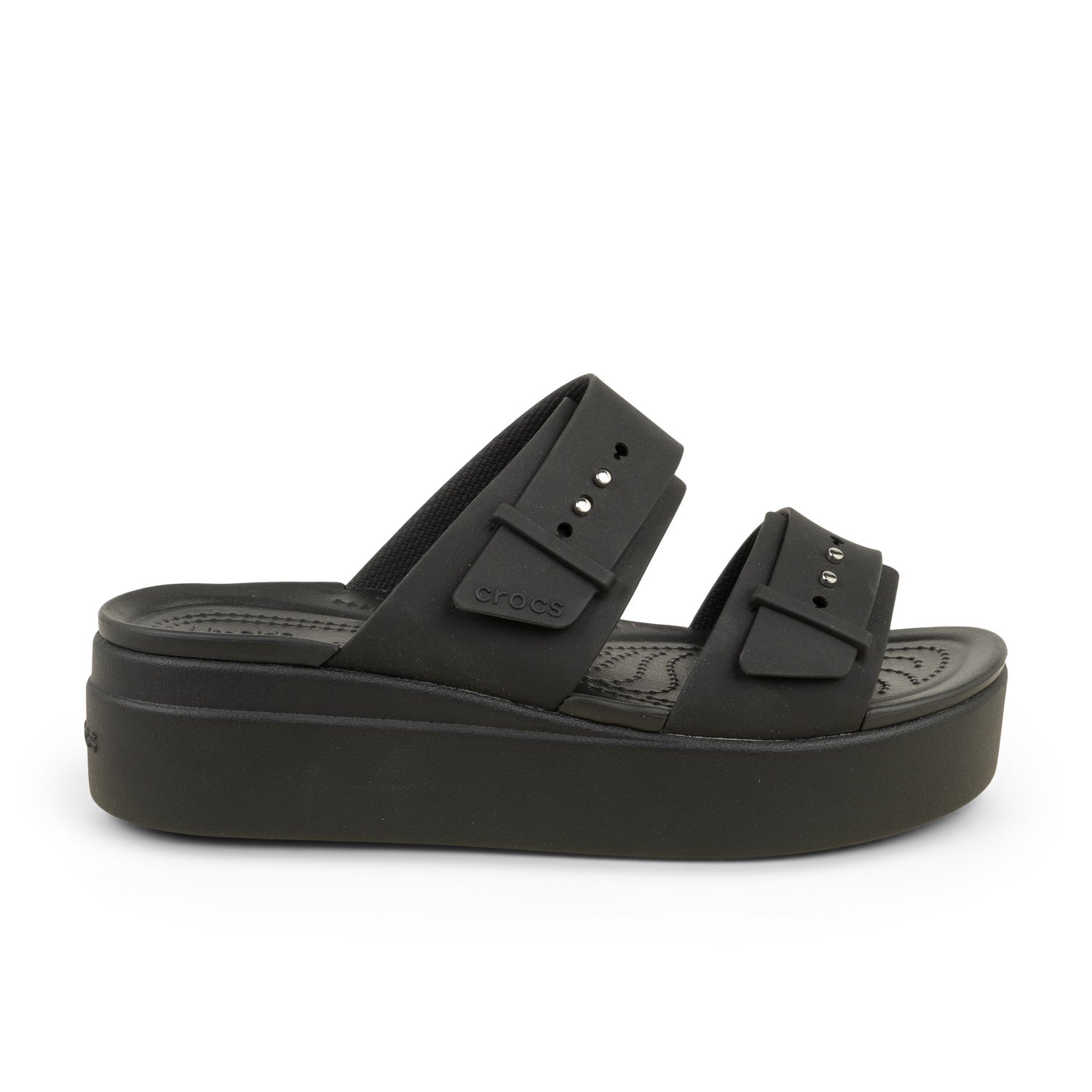 Tongs et crocs Femme CROCS BROOKLYN Noir