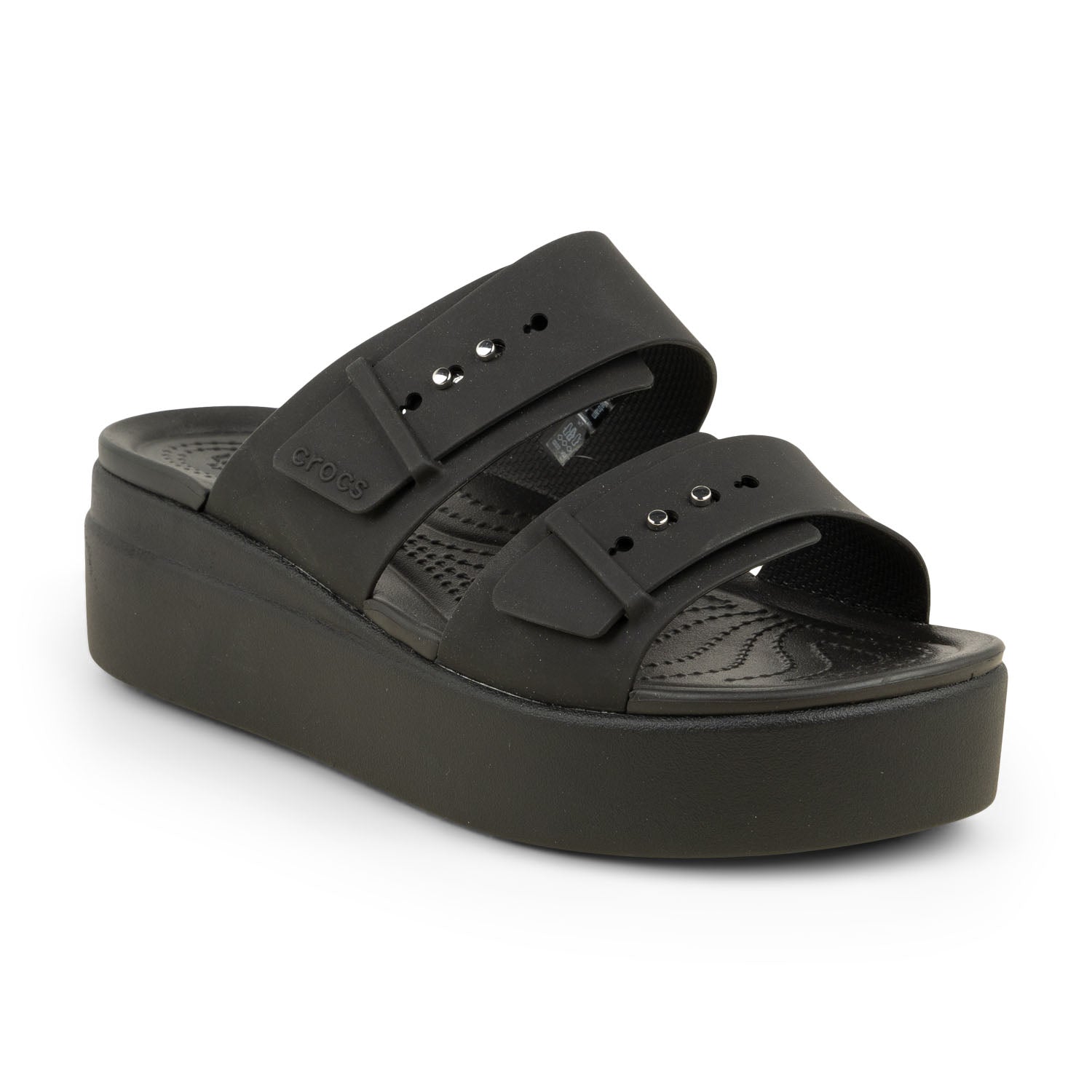 Tongs et crocs Femme CROCS BROOKLYN Noir