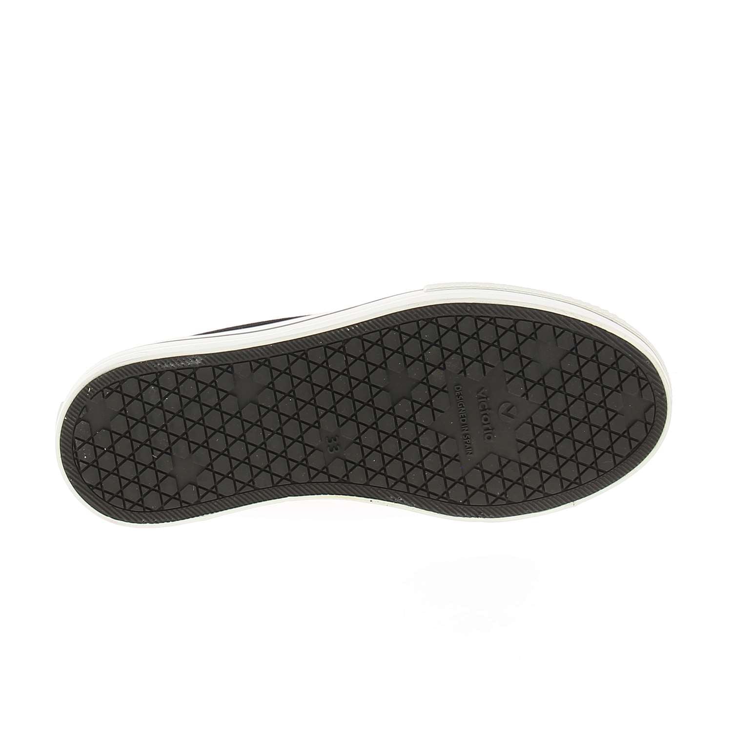 Sneakers Enfant VICTORIA TRIBU DOBLE BOT Noir