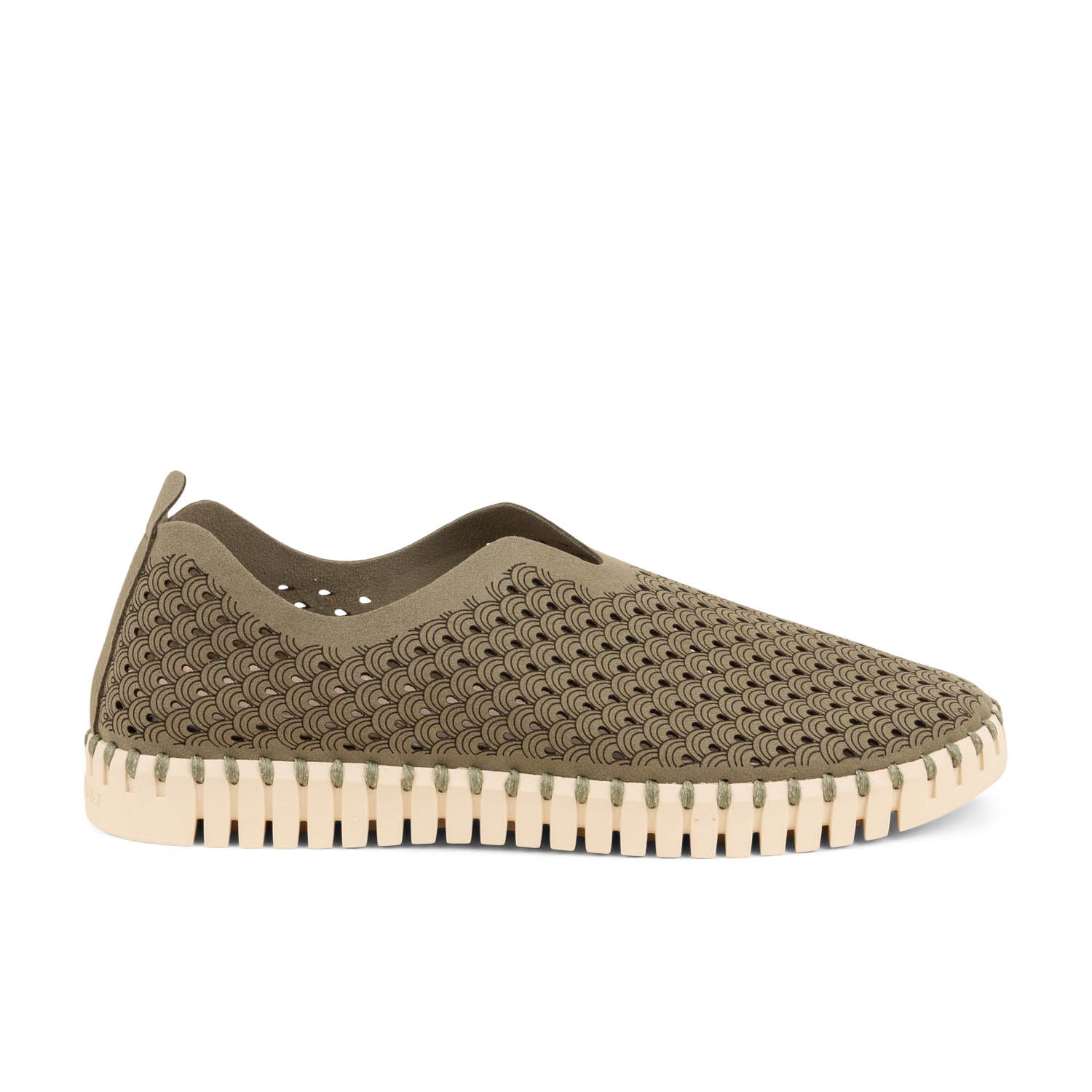 Mocassins Femme ILSE JACOBSEN ILUMINE Kaki