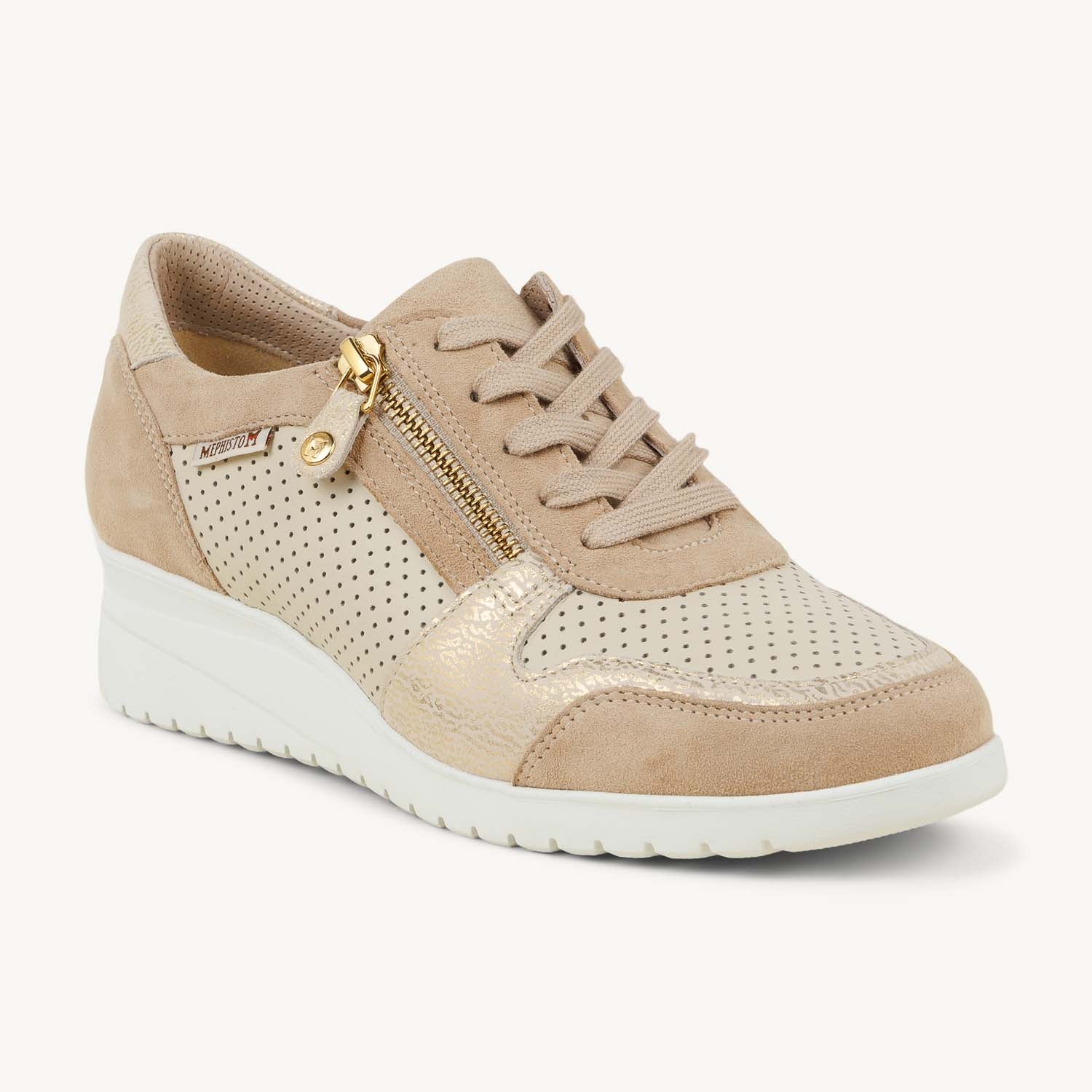 Baskets Femme MEPHISTO IASMIMA PERF Beige