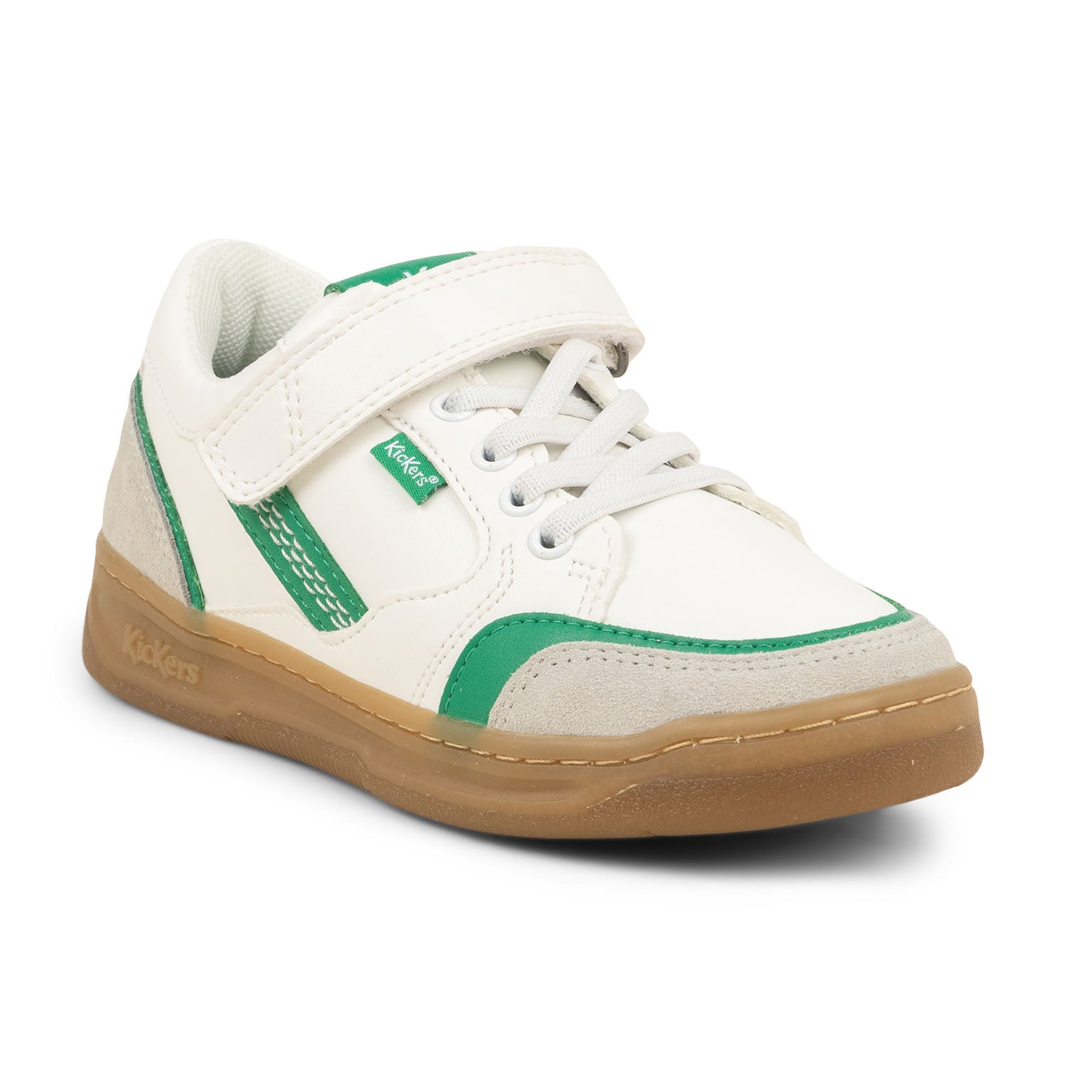 Baskets Enfant KICKERS KOUIC Blanc