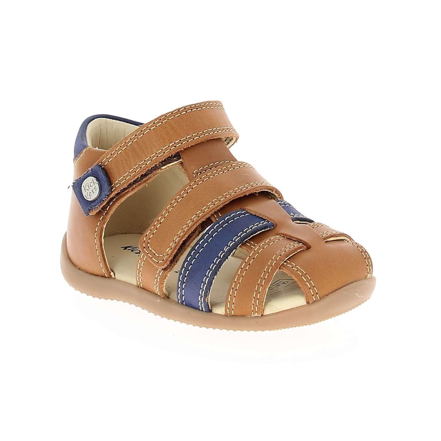 Sandales Enfant KICKERS BIPOD Camel