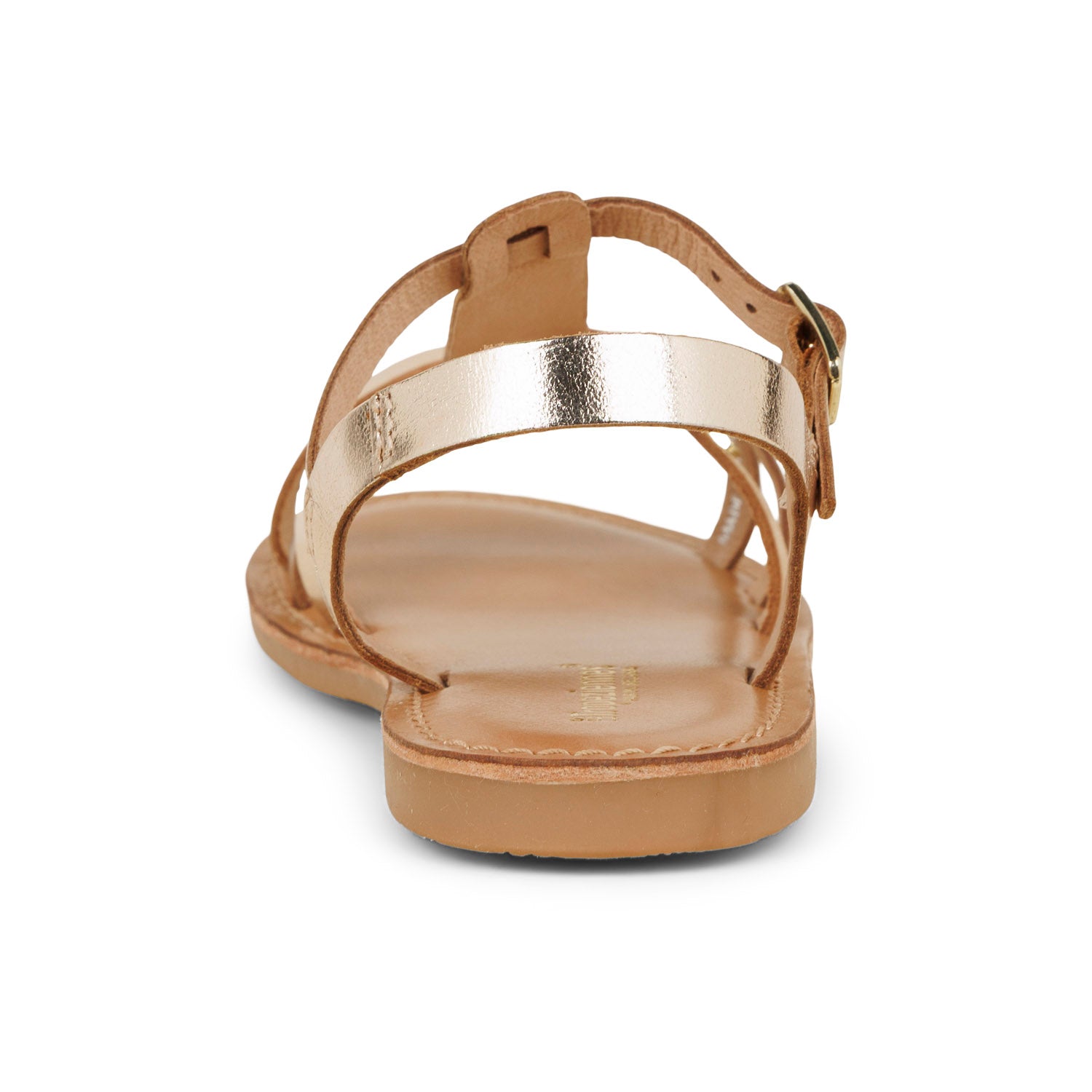 Sandales Enfant LES TROPEZIENNES BAGUERA Or/Bronze