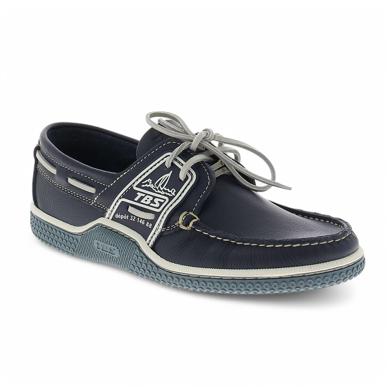 Chaussures bateau Homme TBS GLOBEK Bleu