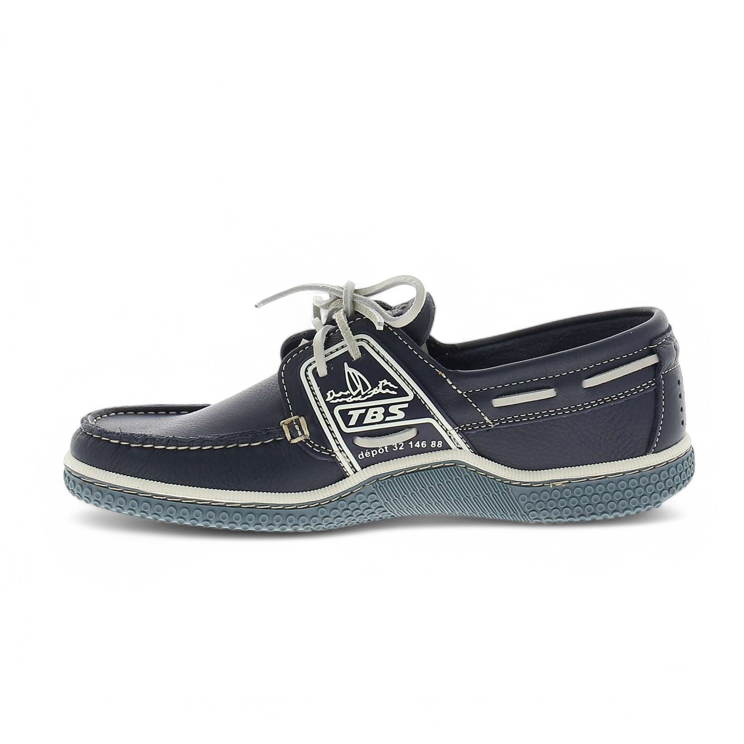 Chaussures bateau Homme TBS GLOBEK Bleu