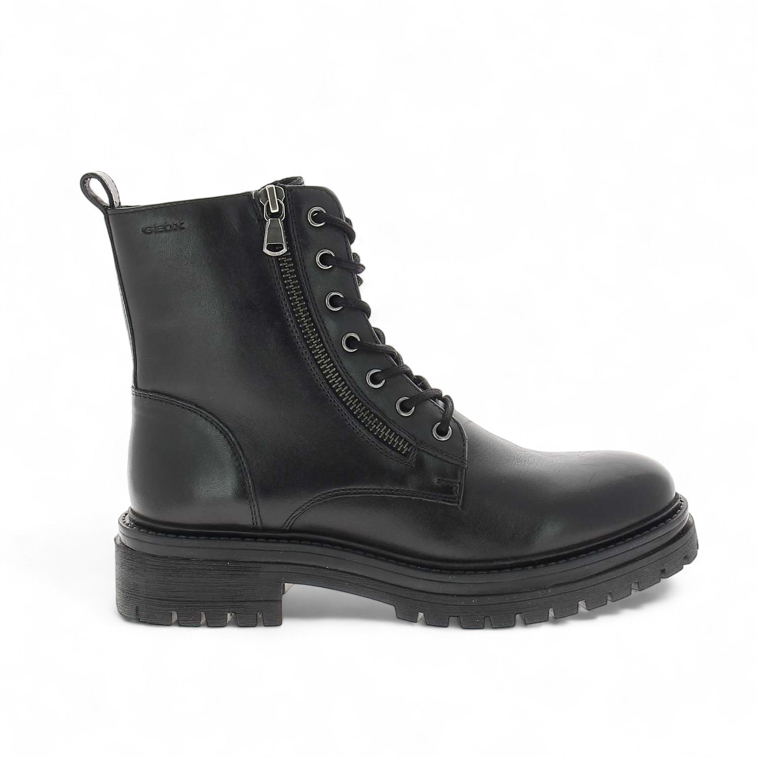 Boots et bottines Femme GEOX IRIDEA ZIP Noir