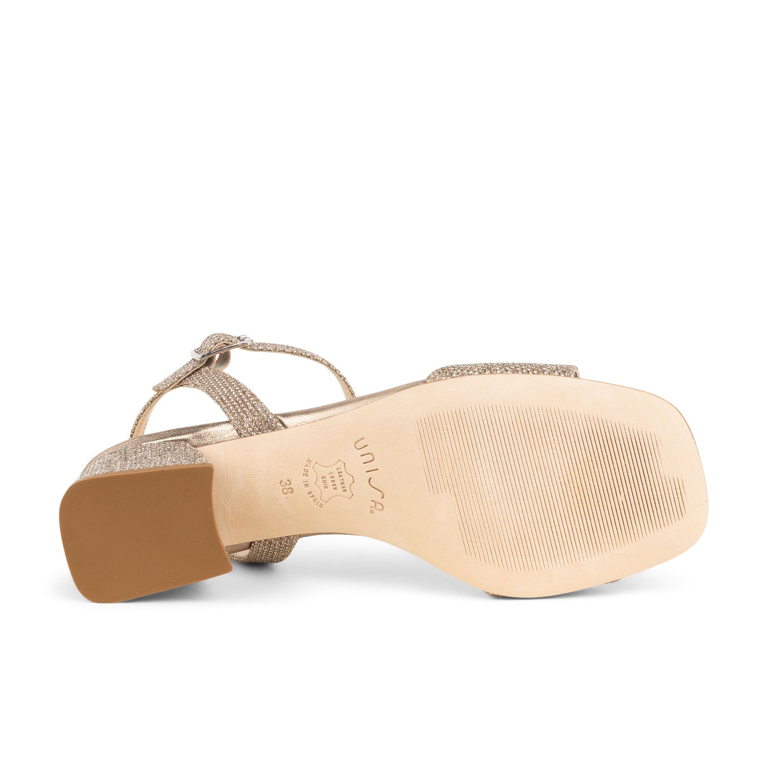 Sandales Femme UNISA KIRK Or/Bronze