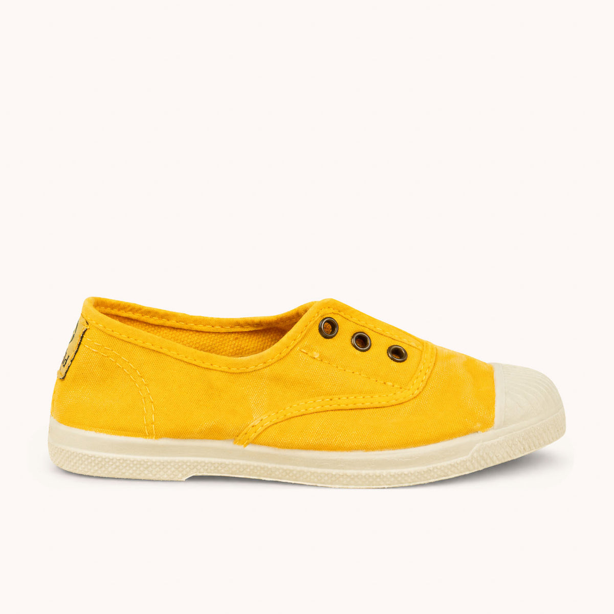 Baskets Enfant NATURAL WORLD NATUCO Jaune
