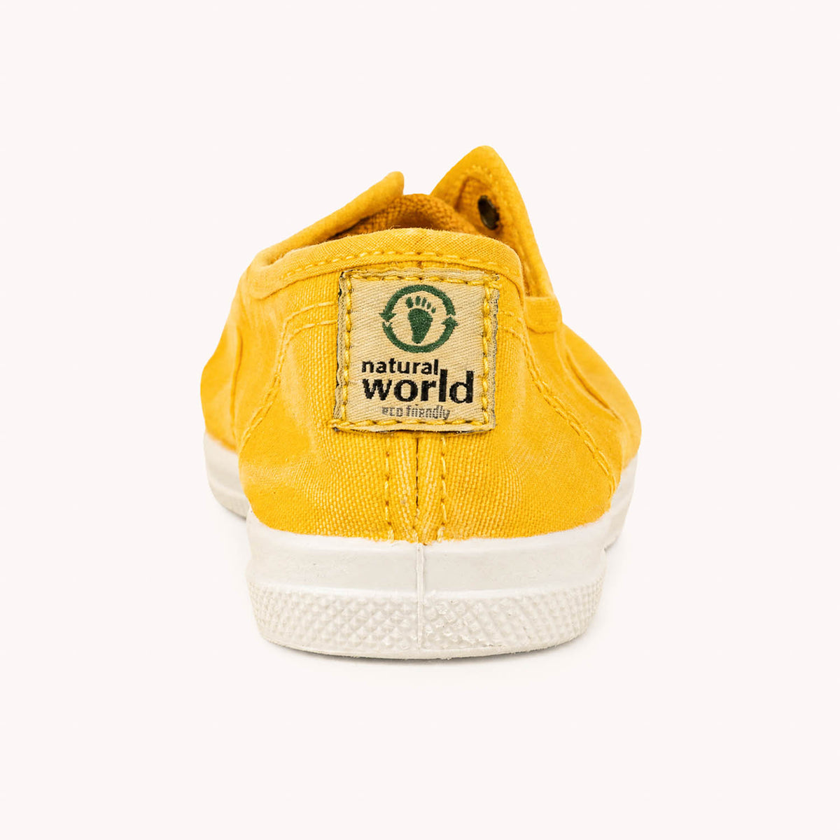 Baskets Enfant NATURAL WORLD NATUCO Jaune