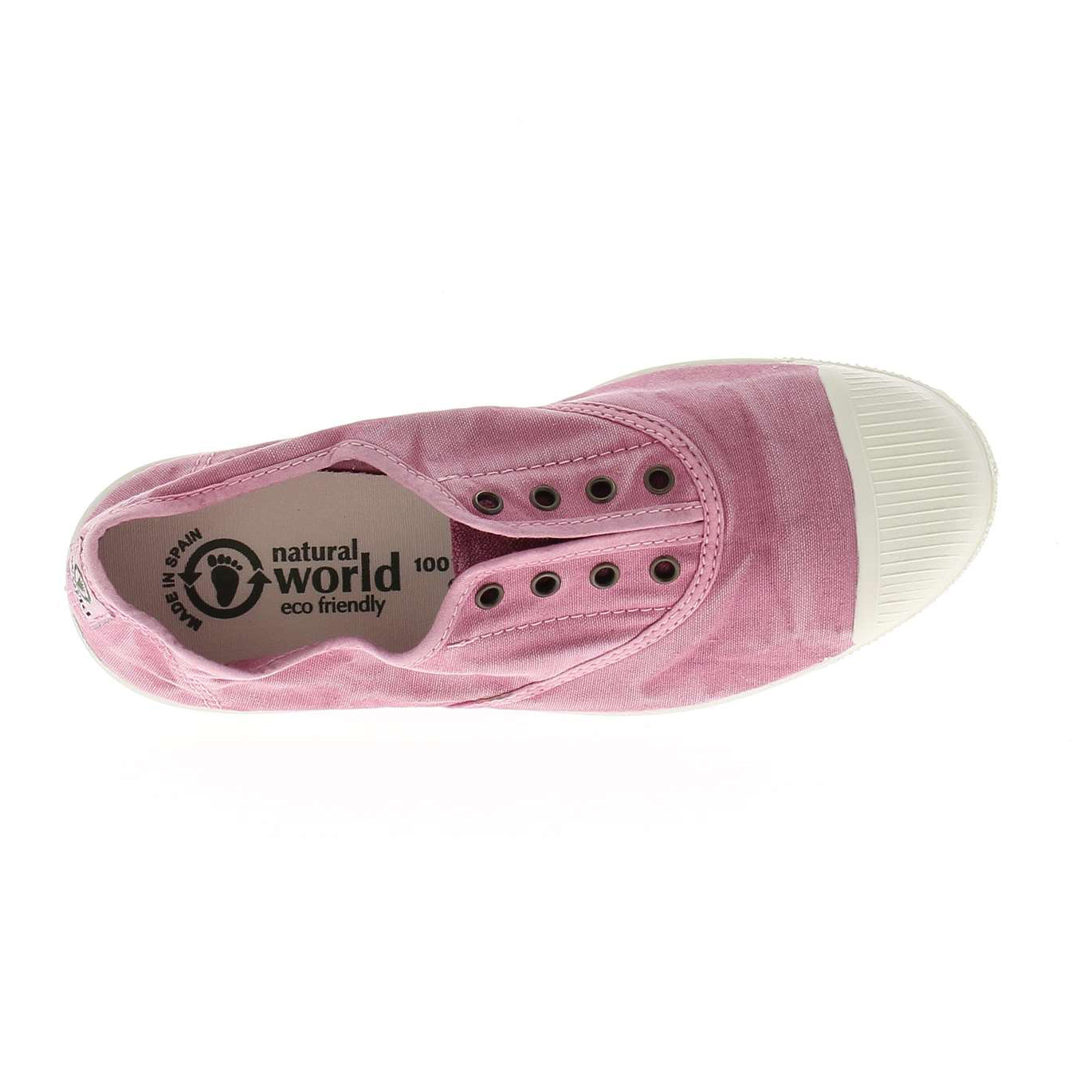 Baskets Femme NATURAL WORLD NATADE Rose