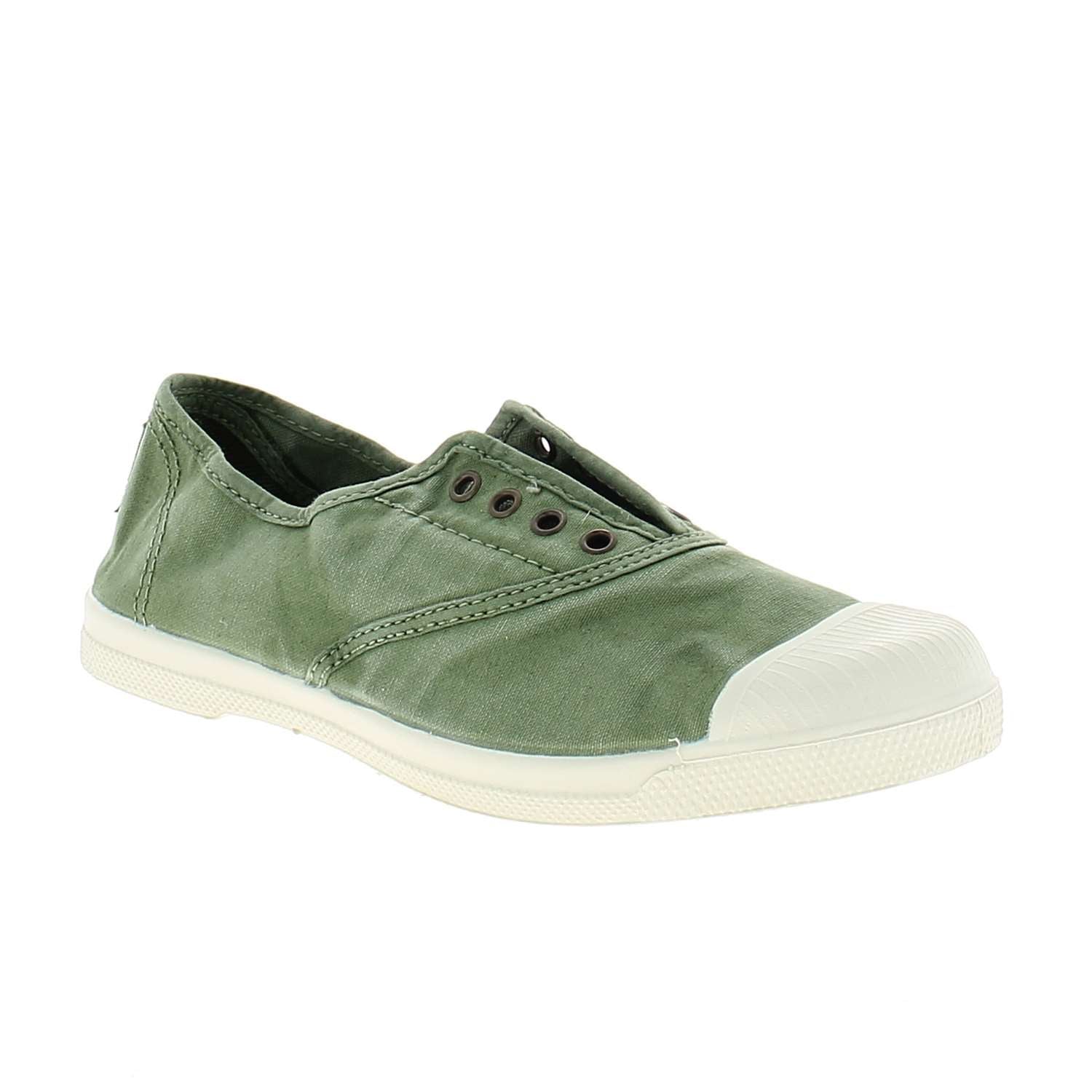 Baskets Femme NATURAL WORLD NATADE Kaki