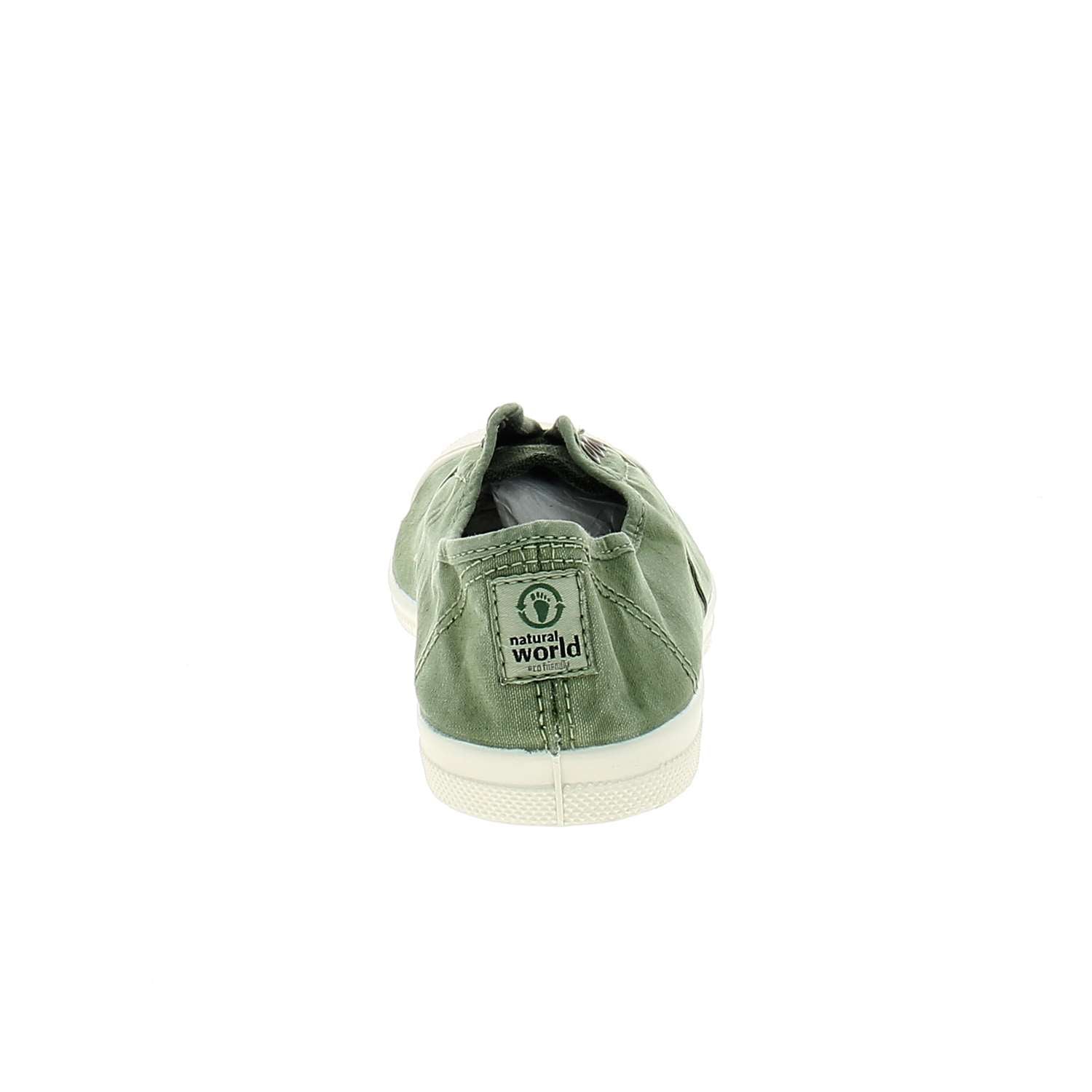 Baskets Femme NATURAL WORLD NATADE Kaki