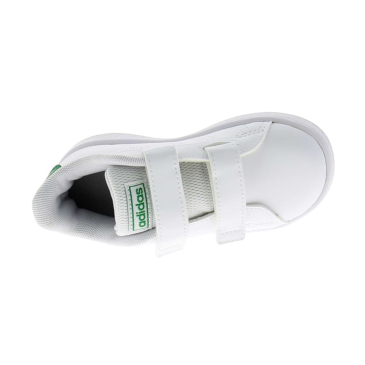 Sneakers Enfant ADIDAS ADVANTAGE Blanc,Vert
