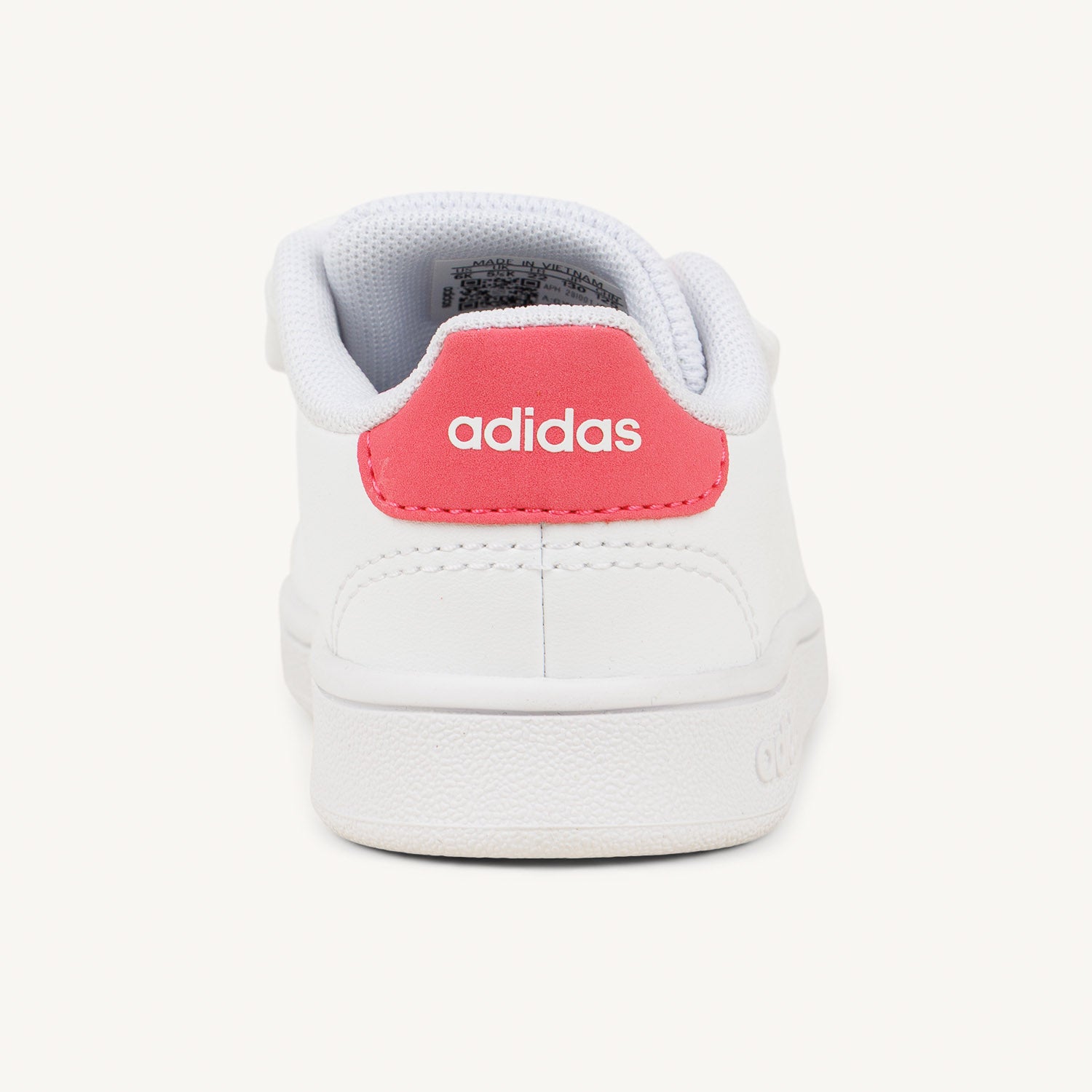 Sneakers Enfant ADIDAS ADVANTAGE Blanc,Rose