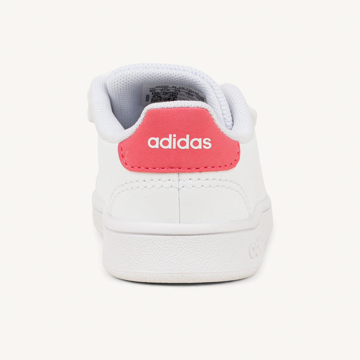 Sneakers Enfant ADIDAS ADVANTAGE Blanc,Rose