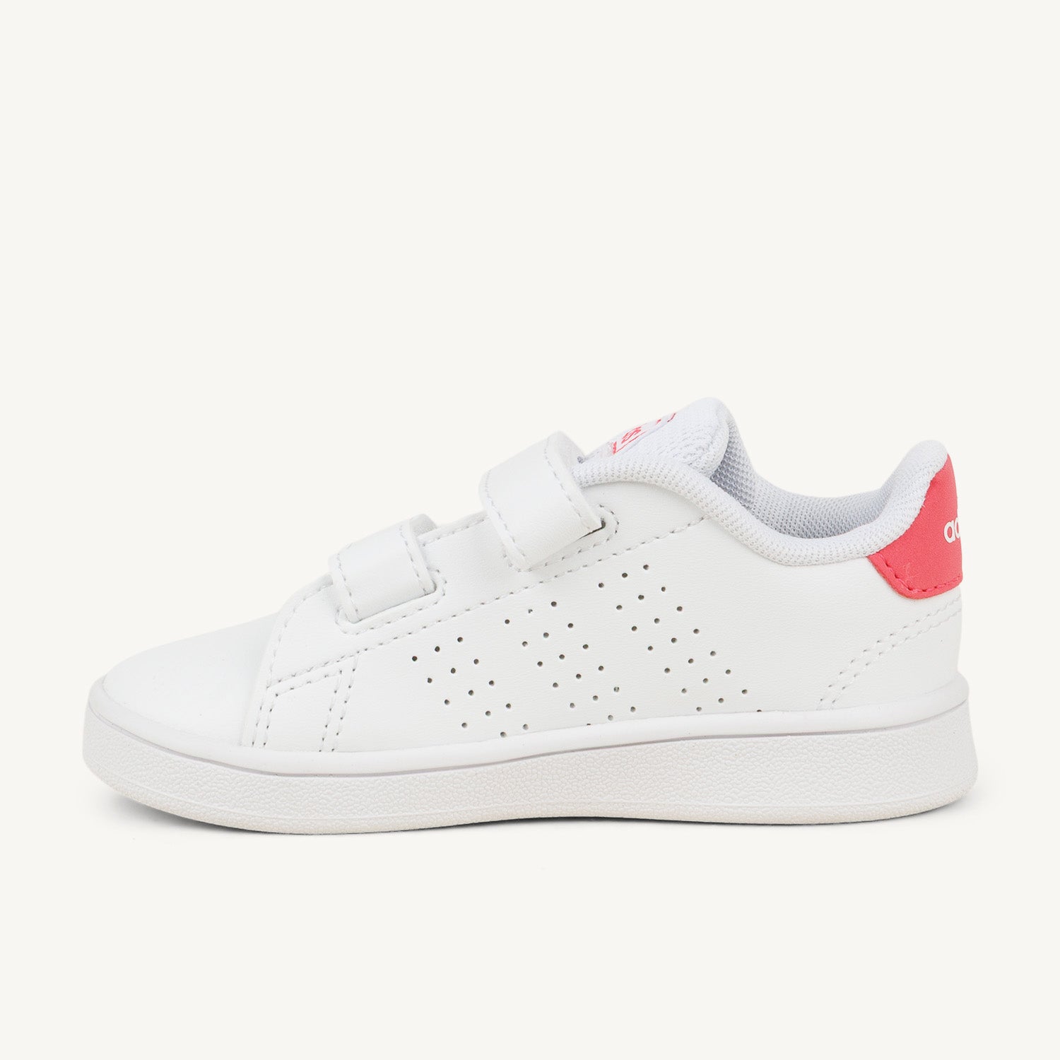 Sneakers Enfant ADIDAS ADVANTAGE Blanc,Rose