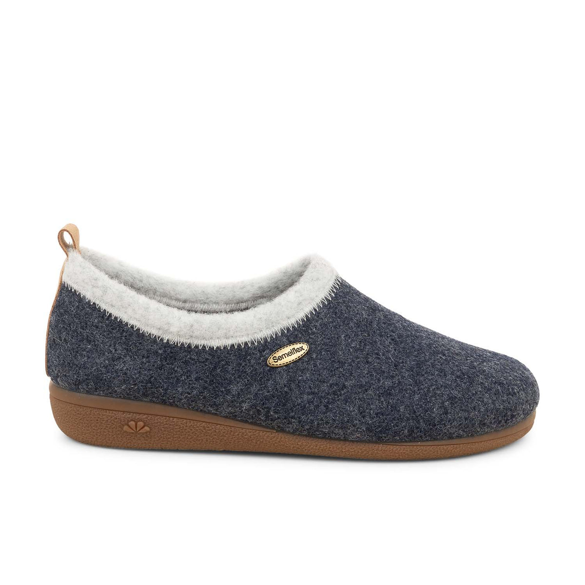 Chaussons Femme SEMELFLEX CARPASTES Bleu