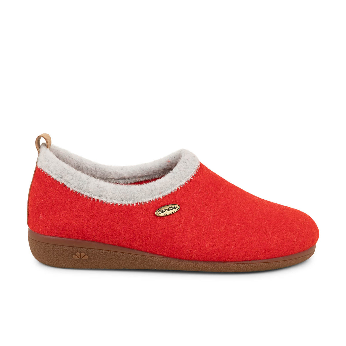 Chaussons Femme SEMELFLEX CARPASTES Rouge