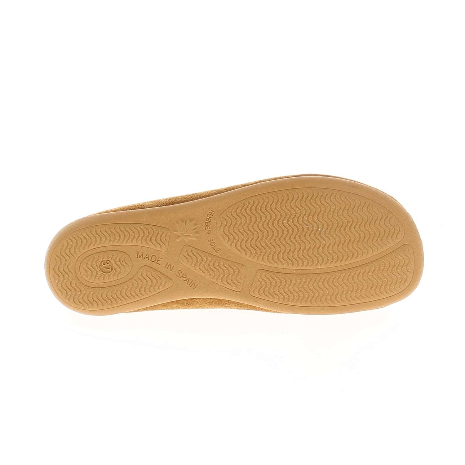 Chaussons Femme LA MAISON DE L'ESPADRILLE LAMINTO Camel