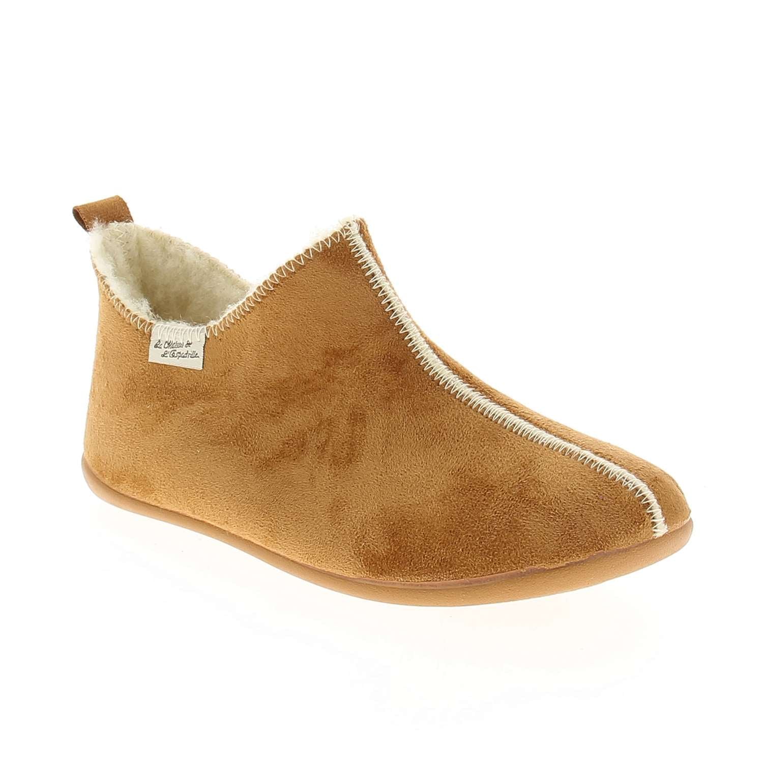 Chaussons Femme LA MAISON DE L'ESPADRILLE LAMINTO Camel