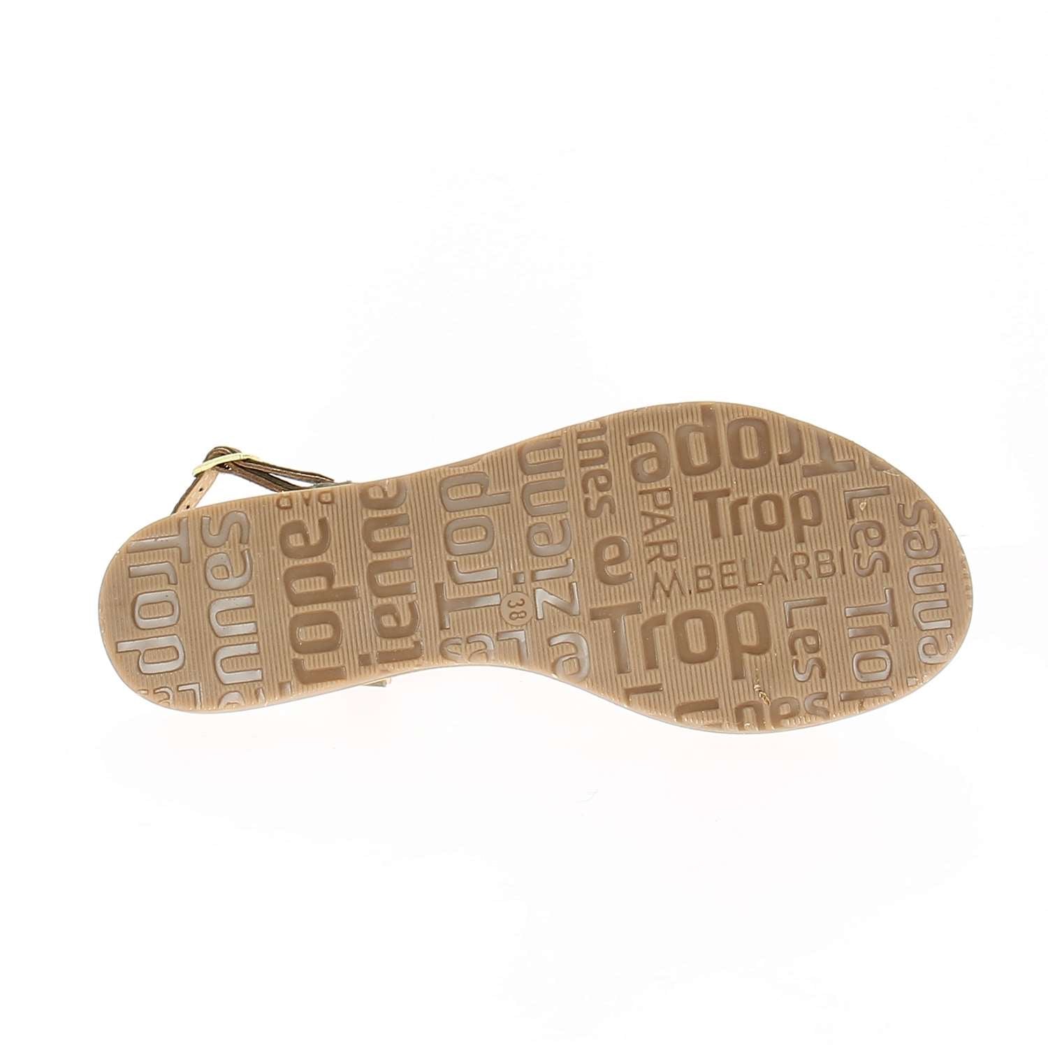 Sandales Femme LES TROPEZIENNES HABUC Kaki