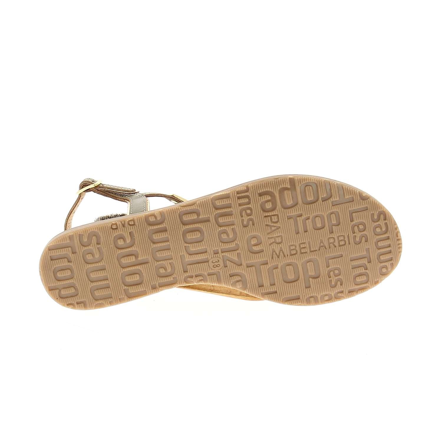 Sandales Femme LES TROPEZIENNES HABUC Beige