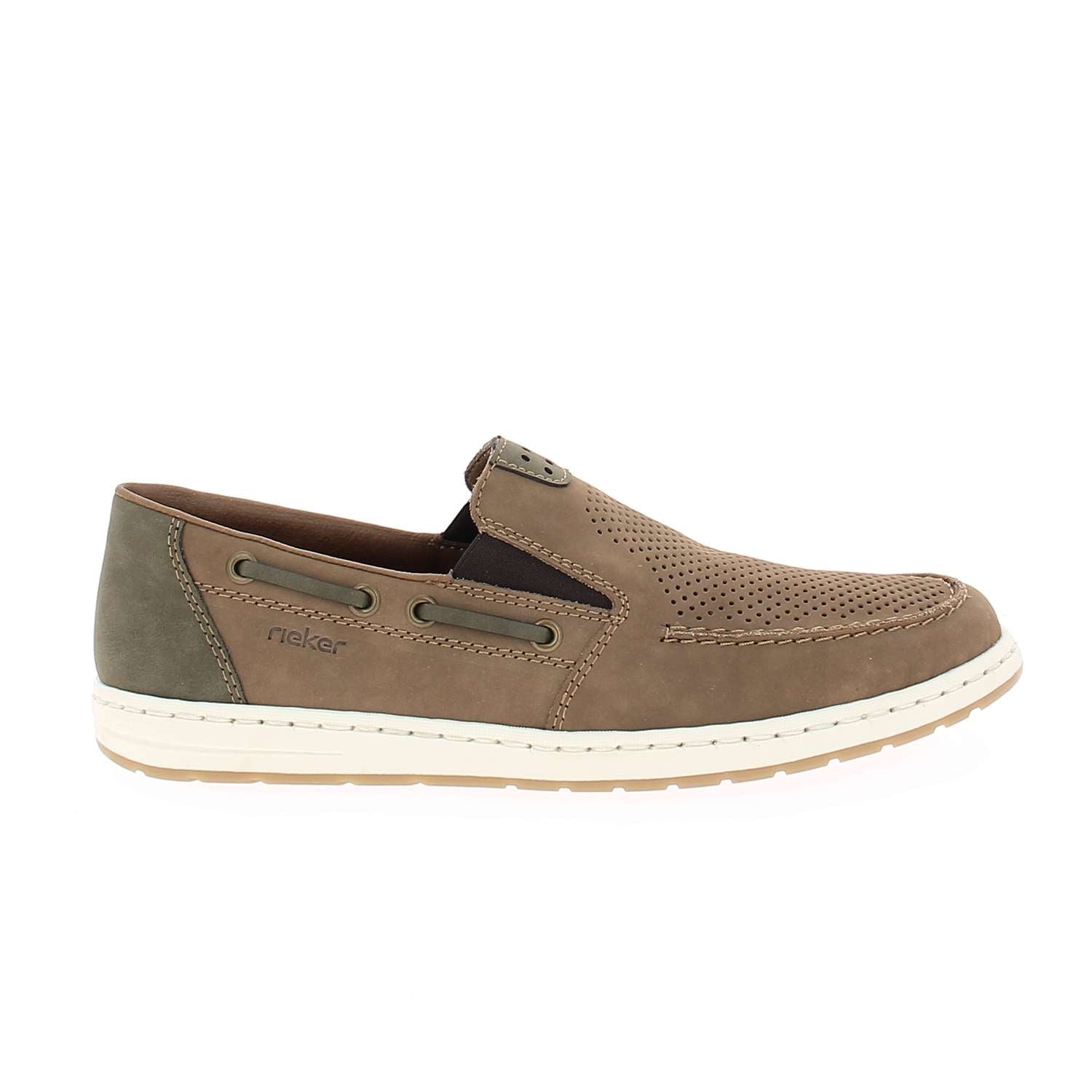 Mocassins Homme RIEKER RIOL Marron
