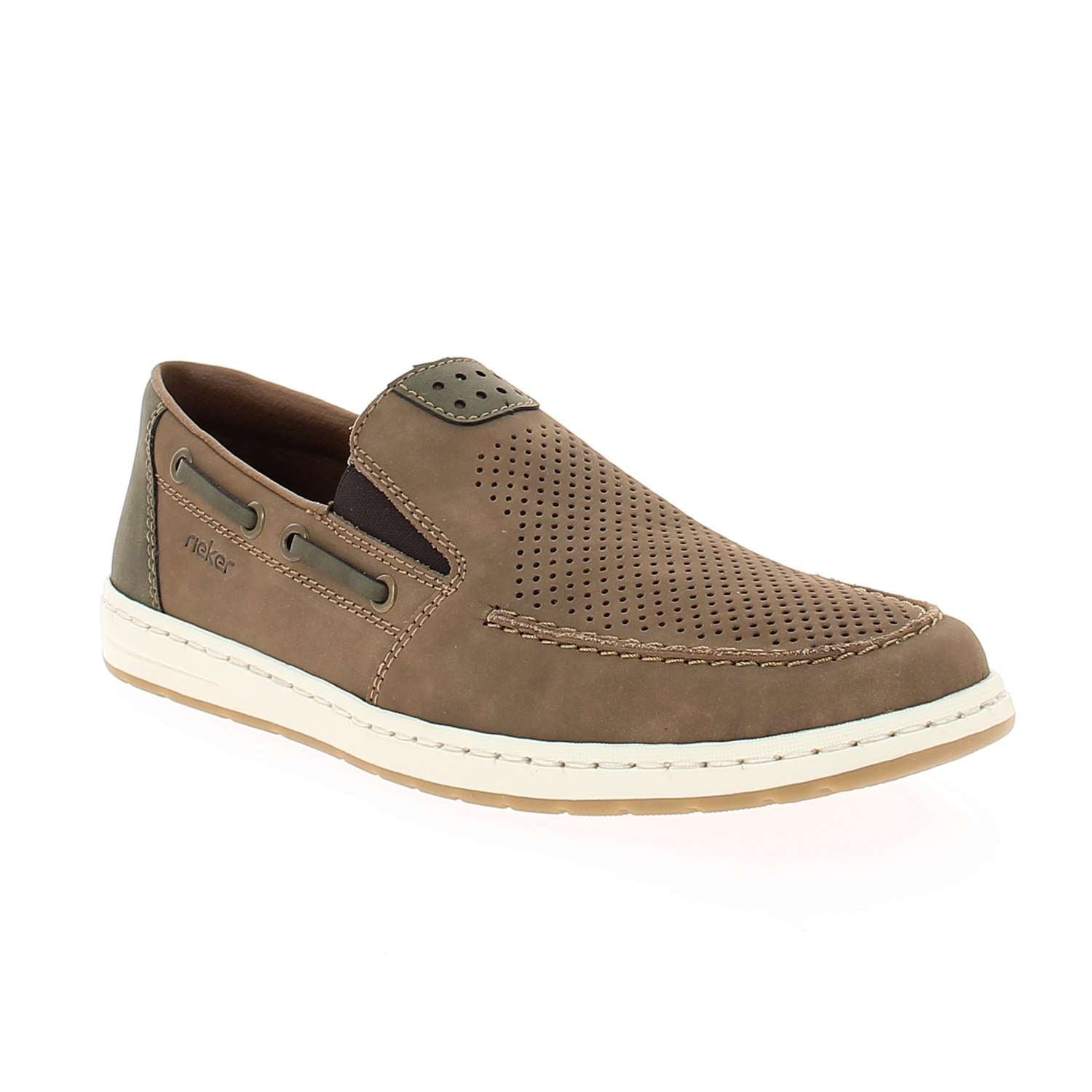 Mocassins Homme RIEKER RIOL Marron