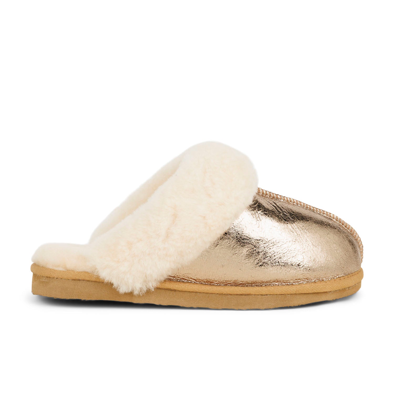 Chaussons Femme SHEPHERD JESSICA Or/Bronze