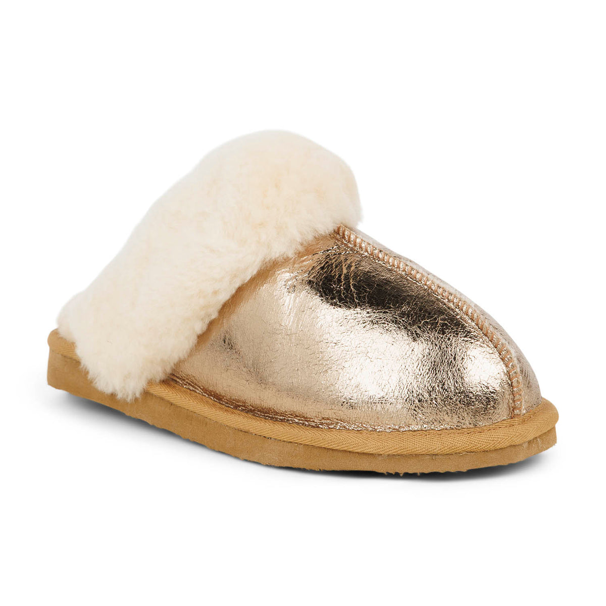 Chaussons Femme SHEPHERD JESSICA Or/Bronze