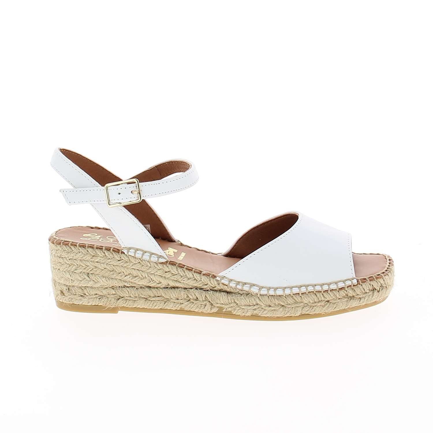 Sandales Femme LA MAISON DE L'ESPADRILLE MONNY Blanc