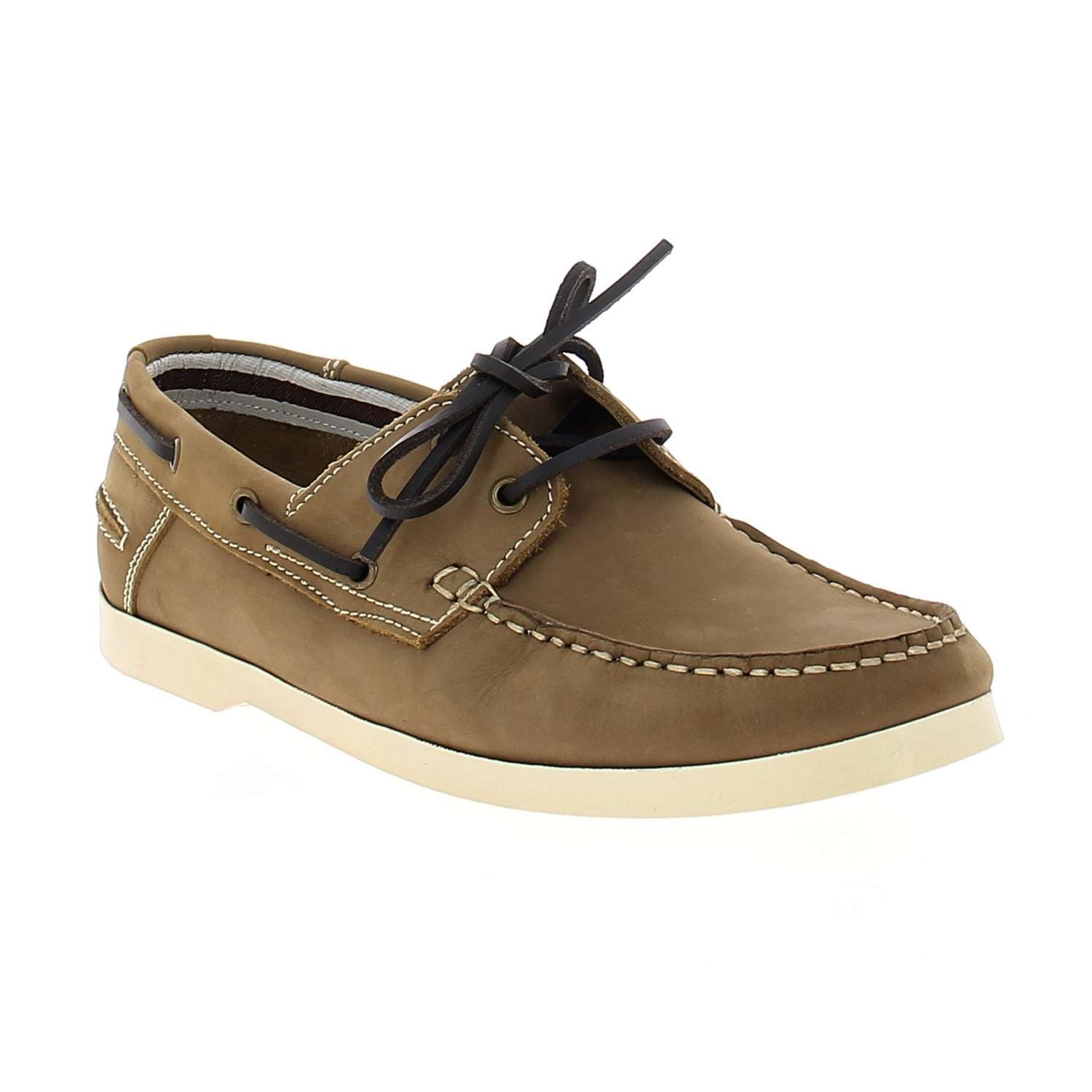 Chaussures bateau Homme ORLAND STEL Beige