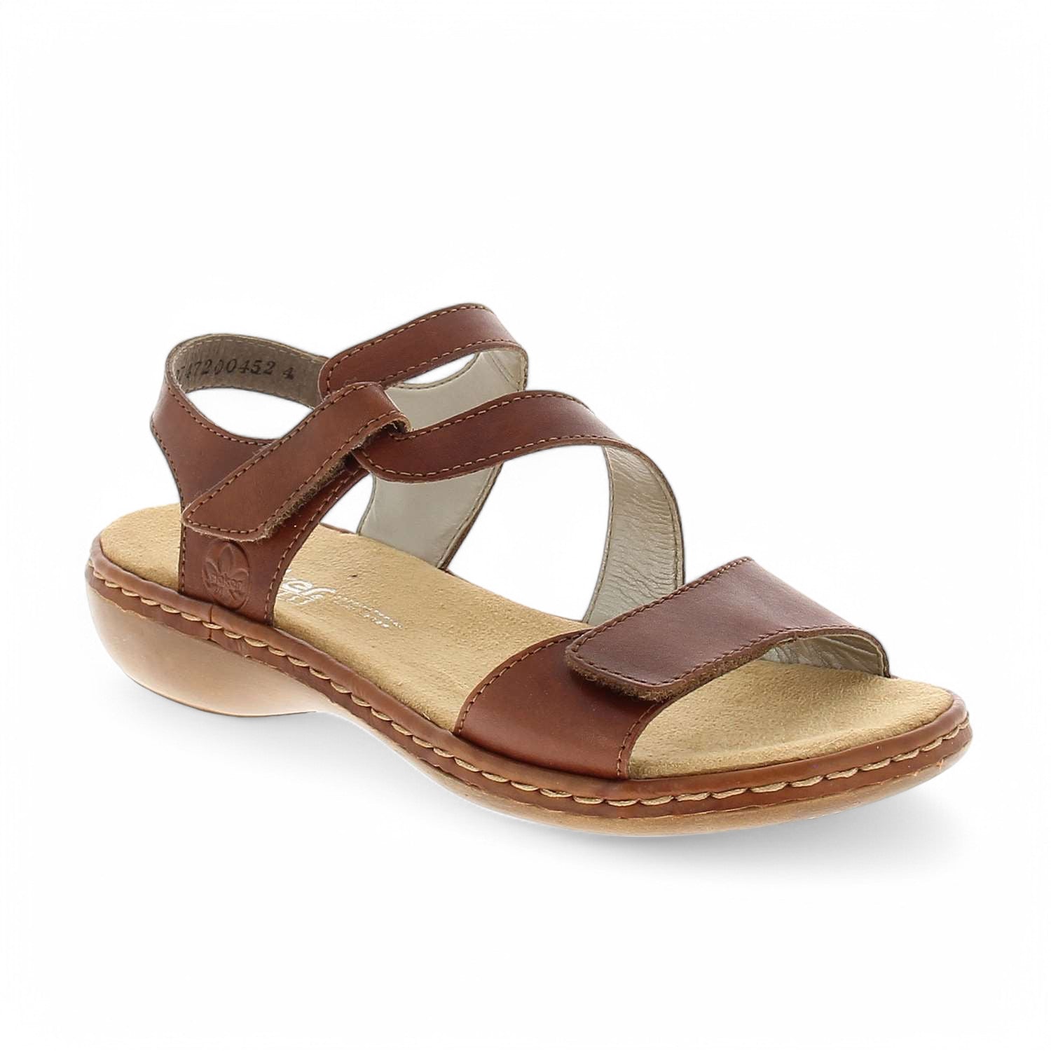 Sandales Femme RIEKER RINALE Marron