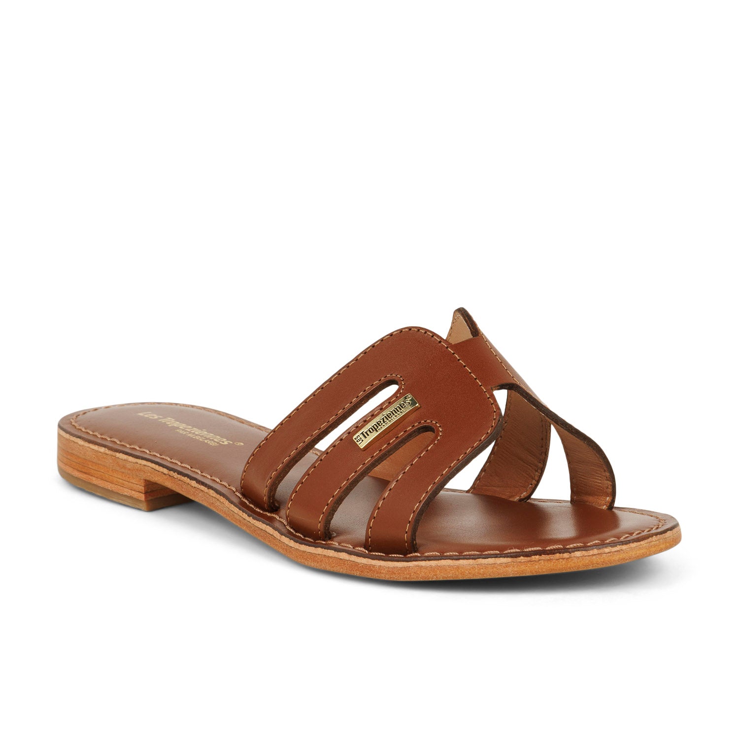 Mules Femme LES TROPEZIENNES DAMIA Marron